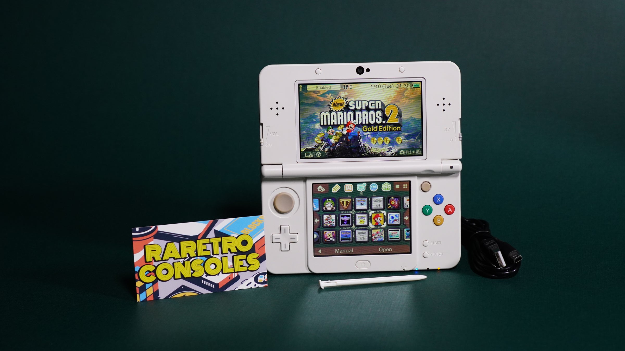 New Nintendo 3DS with Custom Legend of Zelda Plates | Raretro Consoles