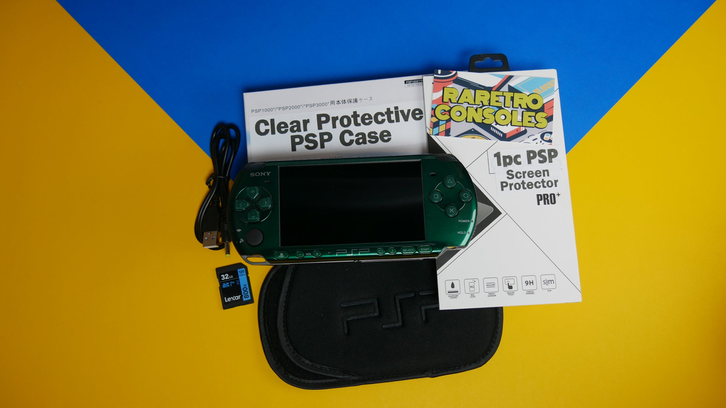 ジャンク PS3 PSP その為セット Sony PlayStation PSP 3000 Spirited Green | Raretro Consoles