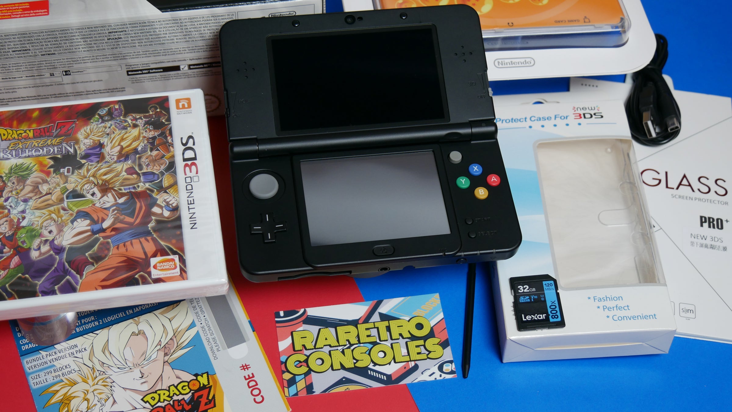 New Nintendo 3DS Dragon Ball Z Butoden Complete Pack | Raretro