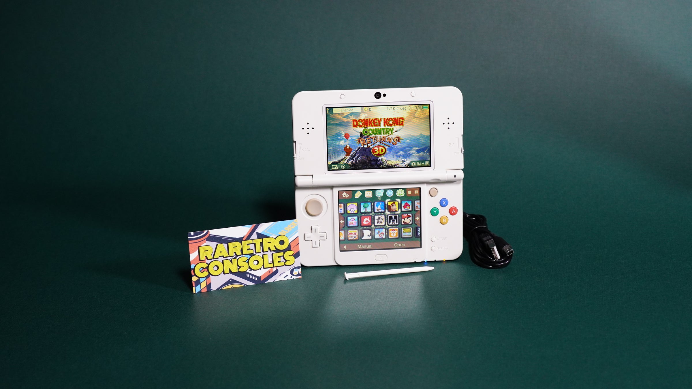 New Nintendo 3DS with Custom Legend of Zelda Plates | Raretro Consoles New Nintendo 3DS with Custom Legend of Zelda Plates | Raretro Consoles