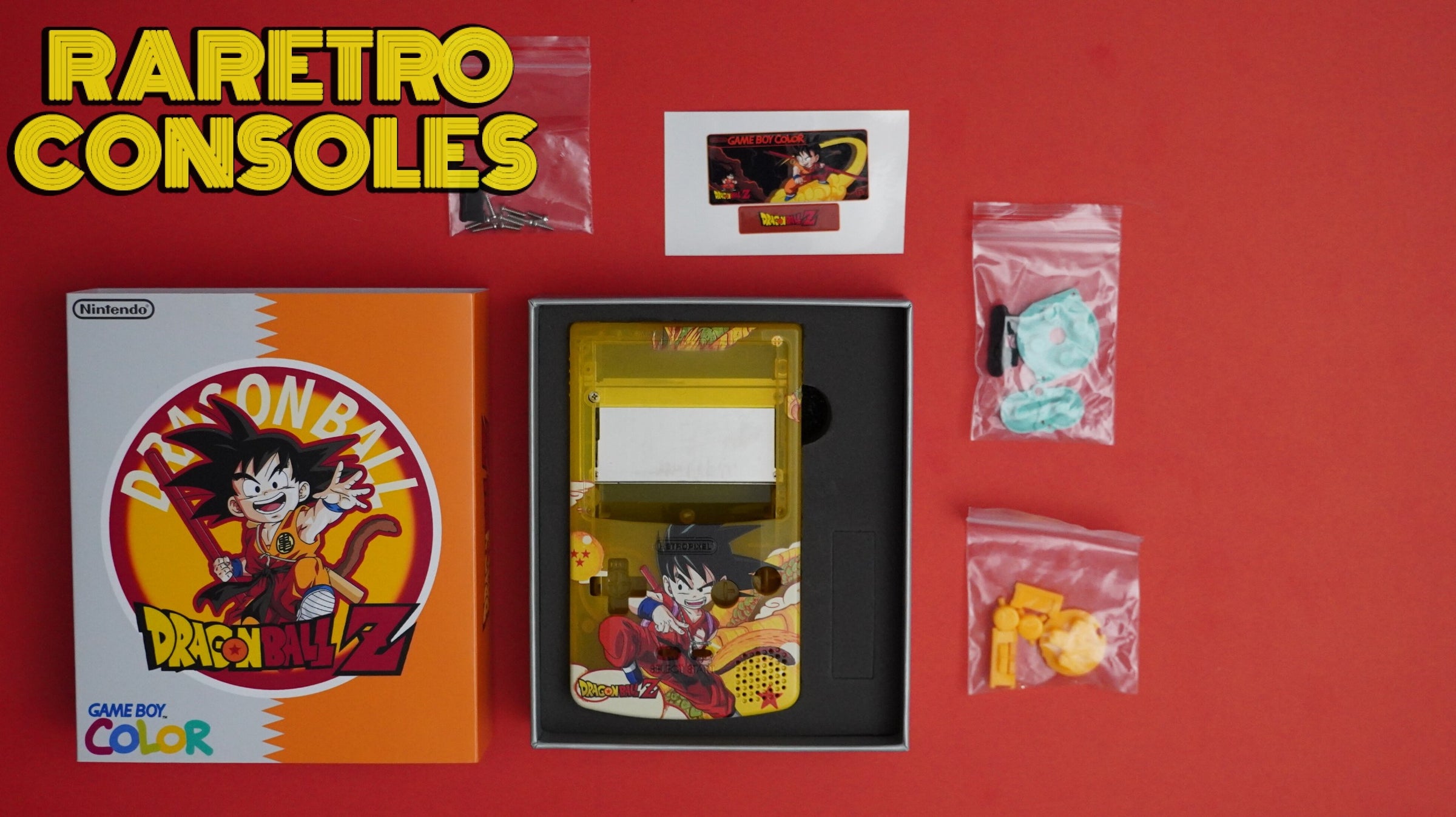 Custom Game Boy Color Shell Kits- Premium UV-printed shells with
