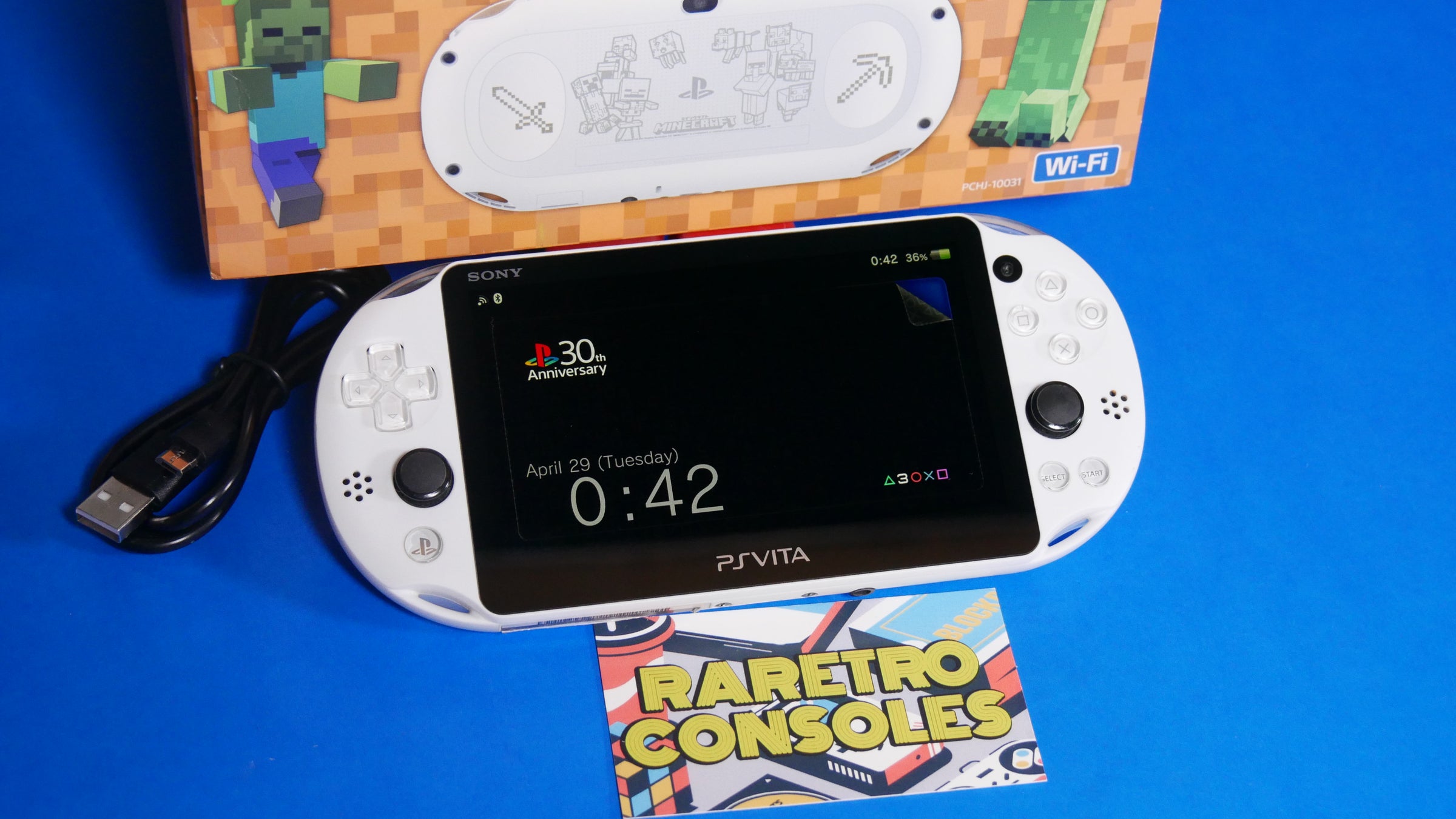 PSVita マイクラモデル Minecraft Limited Edition PlayStation PS Vita Console - Japanese