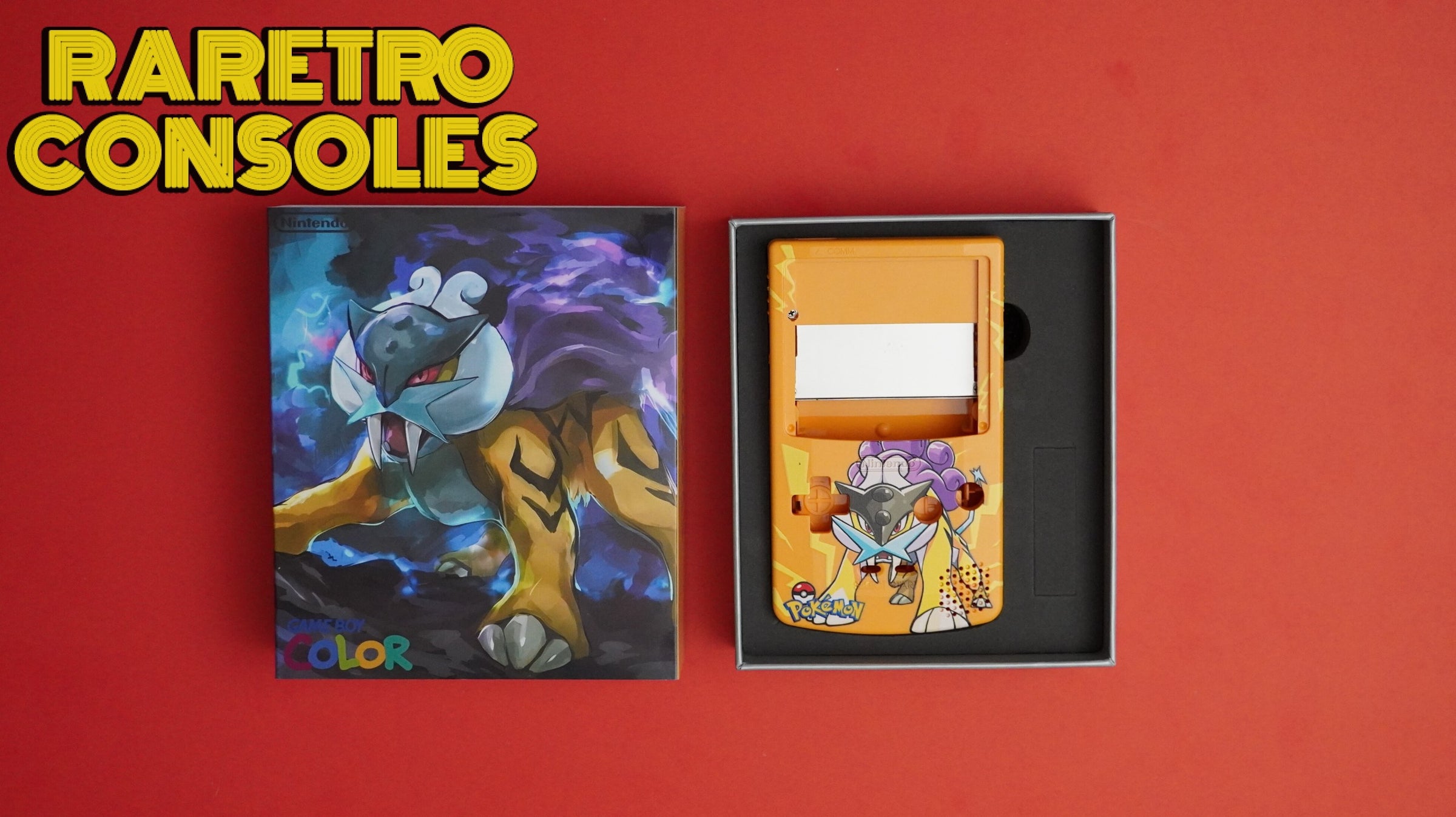 Custom Game Boy Color Shell Kits- Premium UV-printed shells with