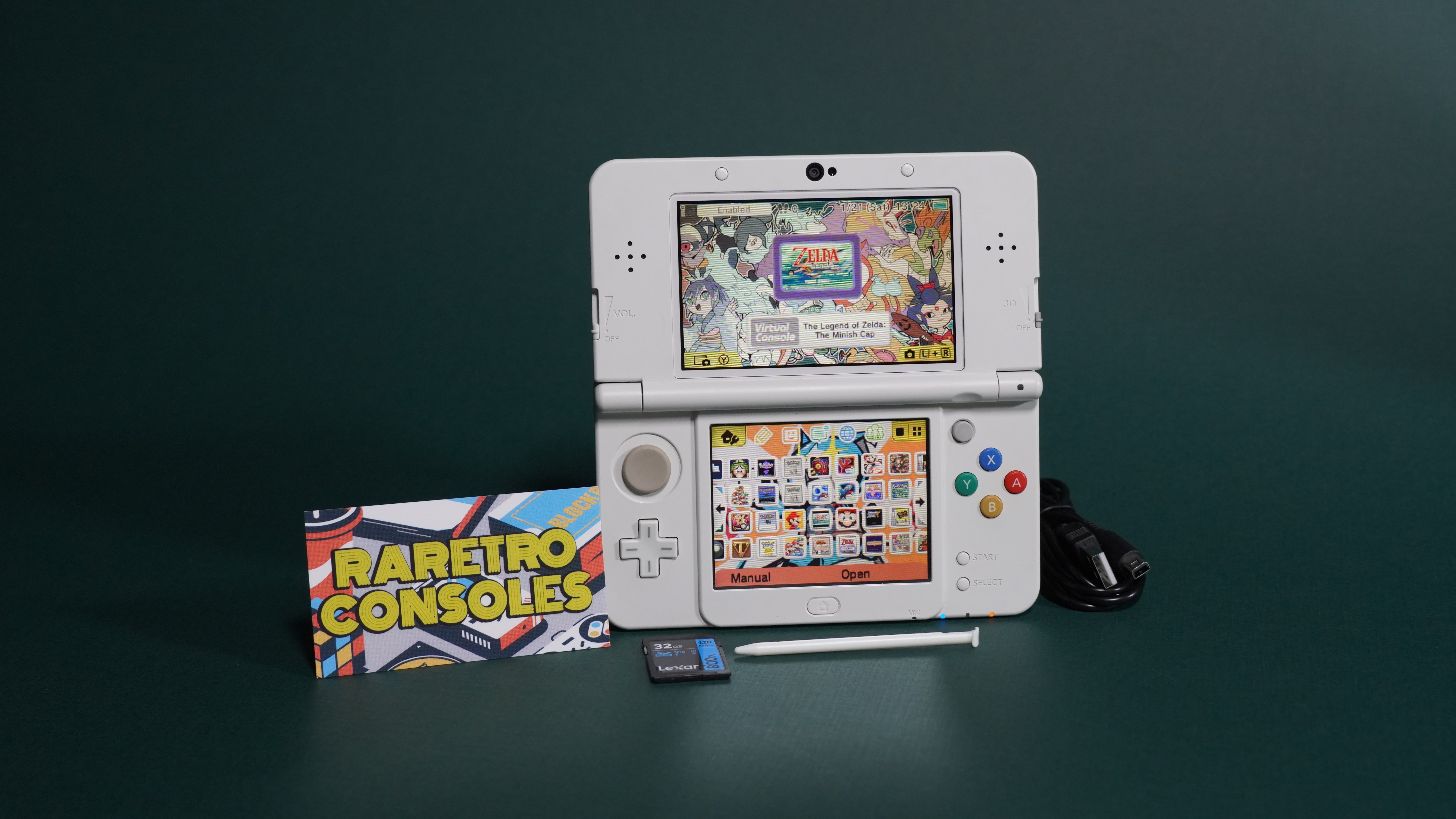 New Nintendo 3DS with No. 054 - Yo-Kai Watch Jibanyan Plates