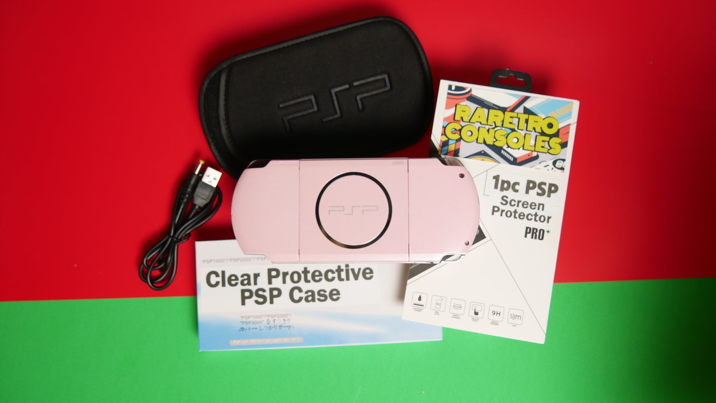 SONY PSP 3000 ZP Console Blossom Pink Playstation Portable Used Japan Tested - Foto 9