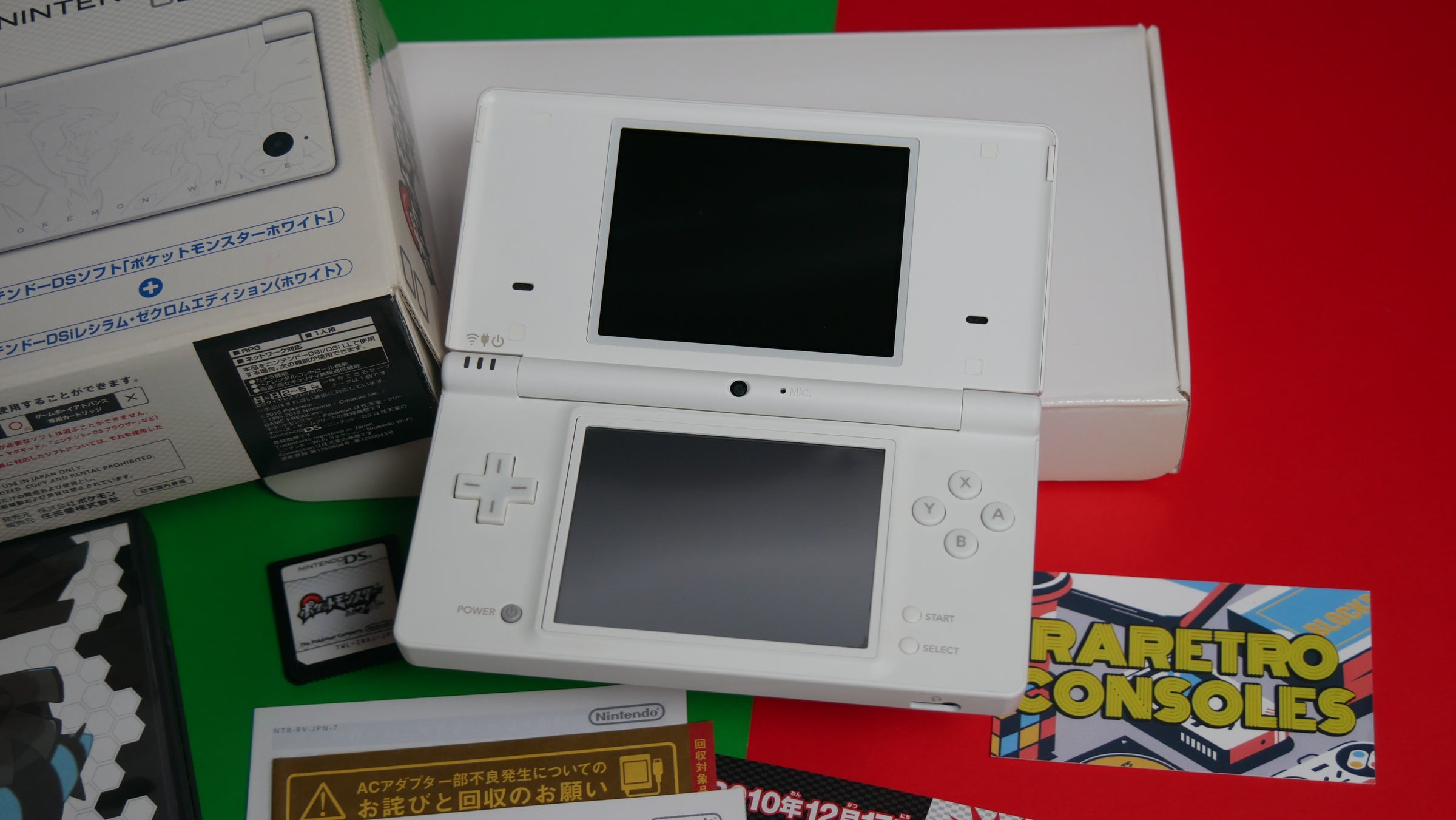 Like New Pokémon White Nintendo DSi with Box | Raretro Consoles