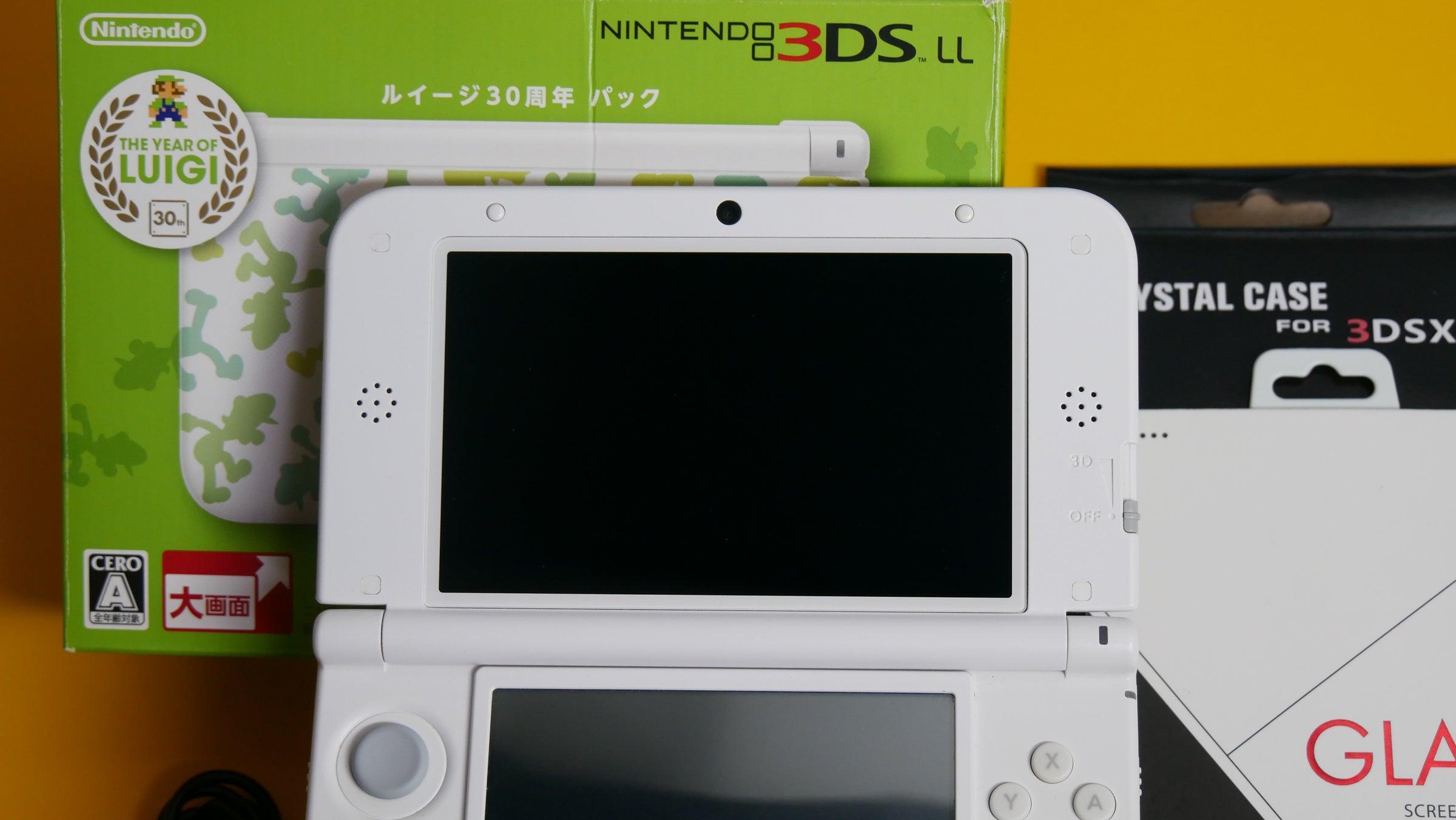 Nintendo 3DS XL Luigi 30 Year Anniversary 'Year of Luigi