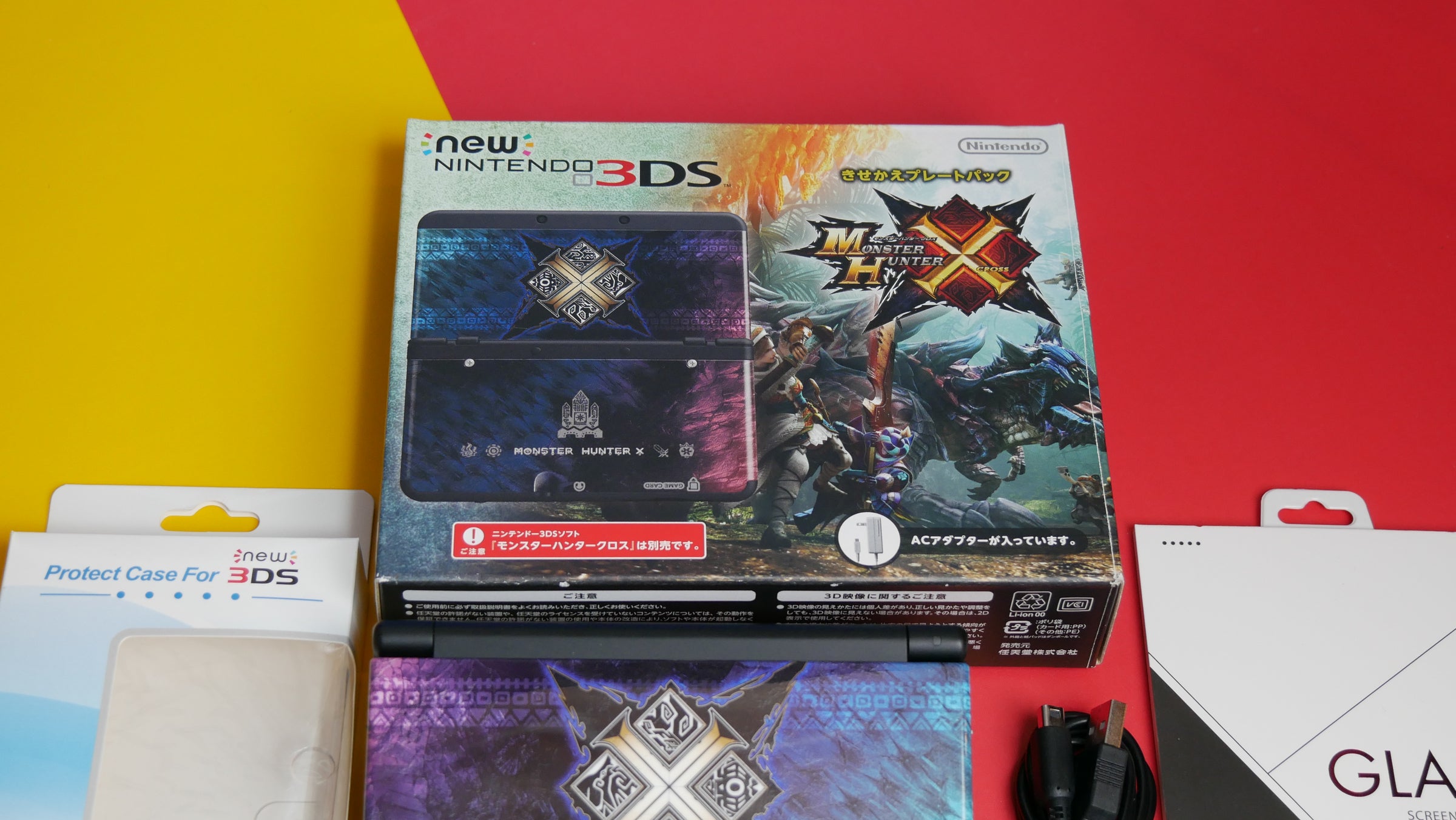 New Nintendo 3DS Special Edition Monster Hunter X with Box