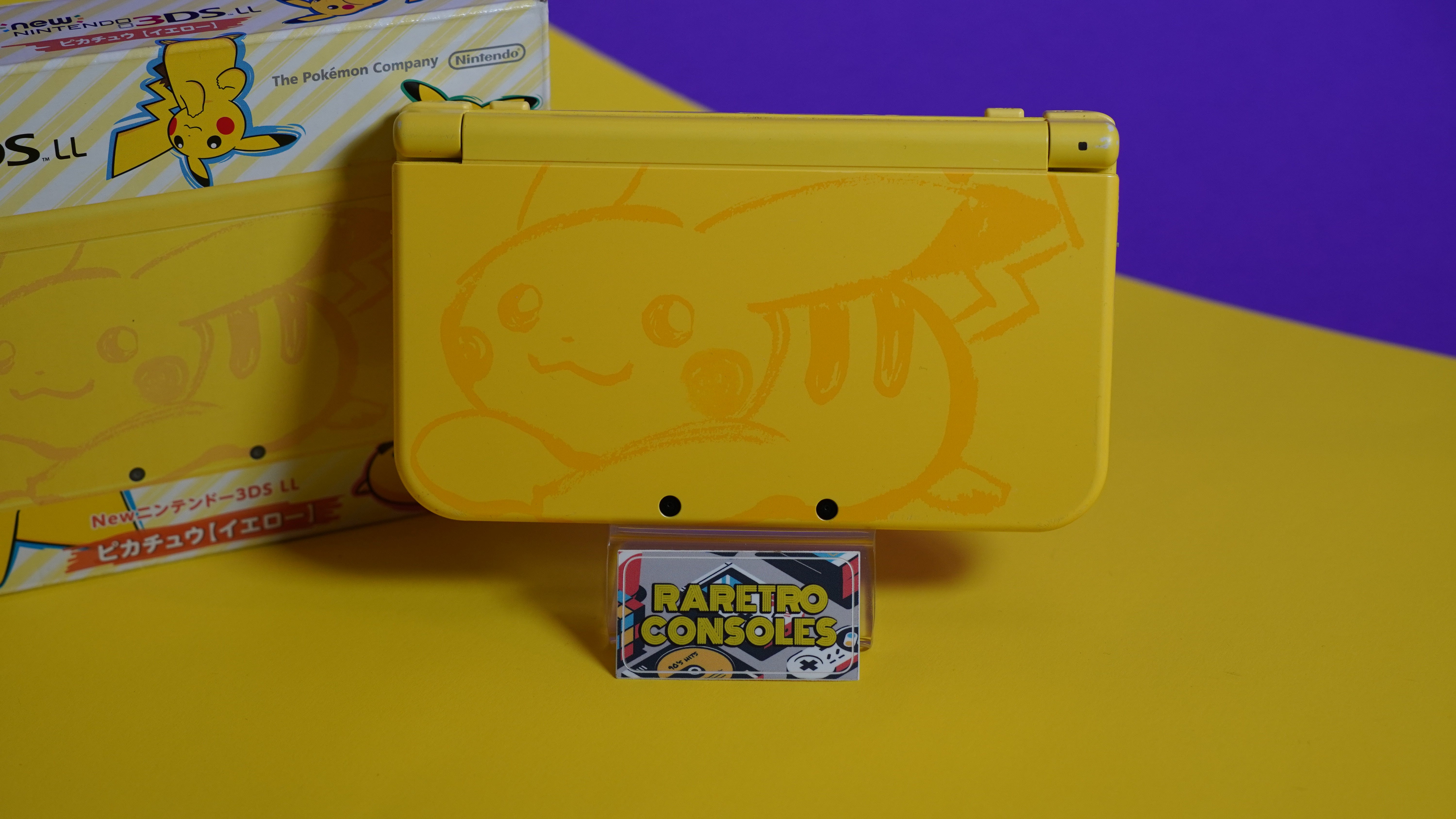 New Nintendo 3DS XL Pikachu Edition with Box | Raretro Consoles