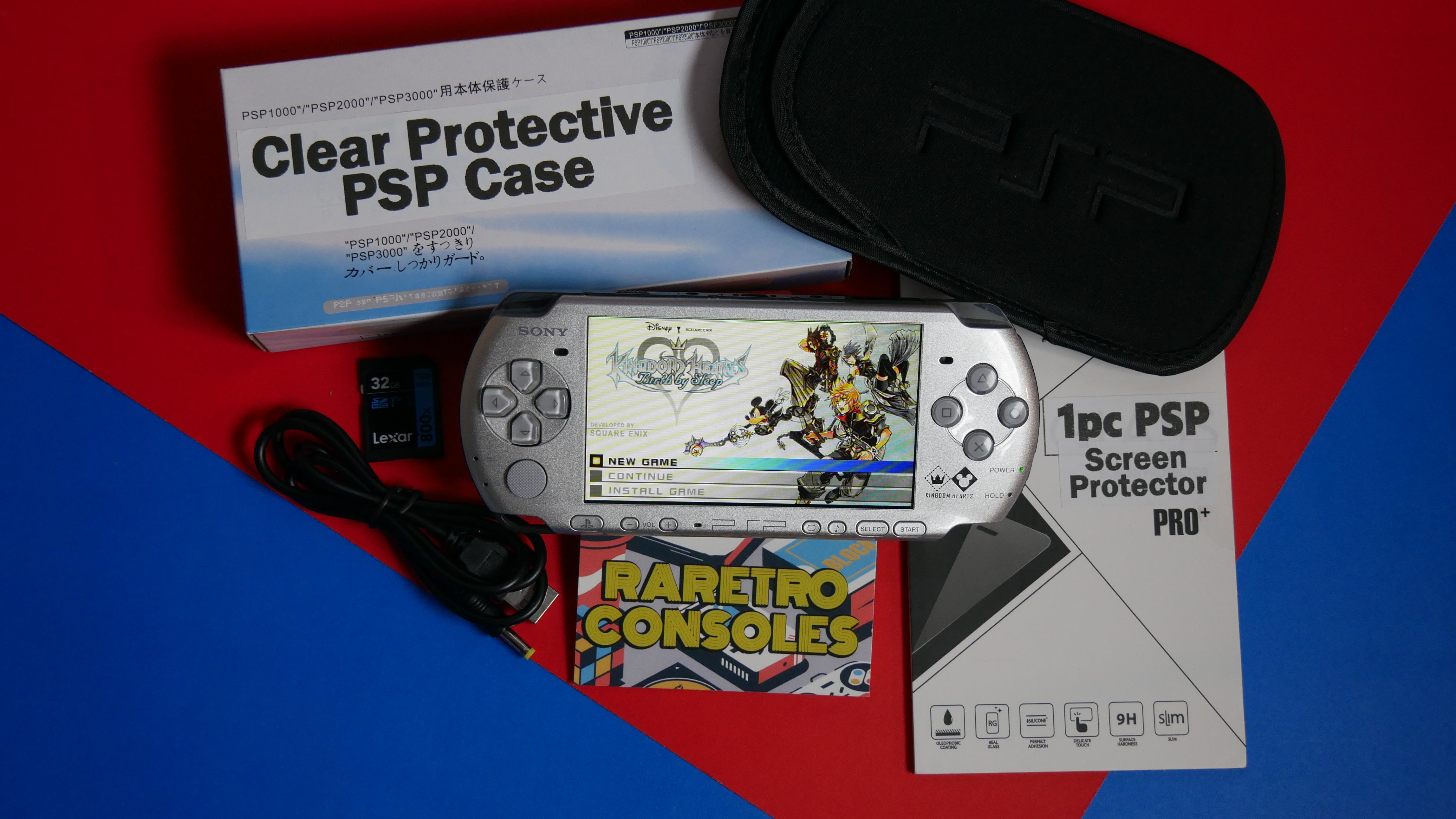 Kingdom Hearts Birth By Sleep PSP 3000 with box | Raretro Consoles