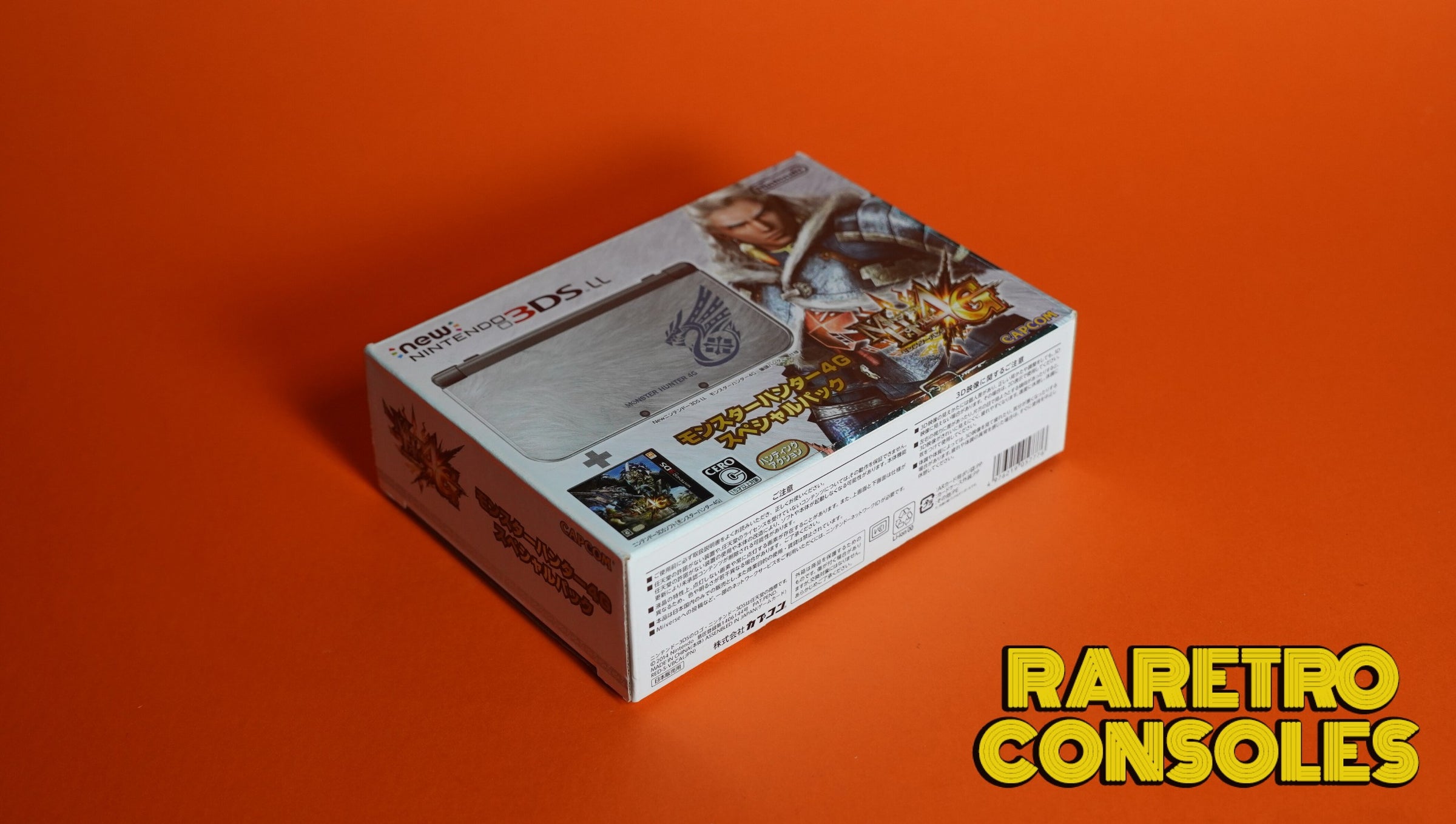 Dual IPS Nintendo New 3DS XL Monster Hunter 4G with Original Box