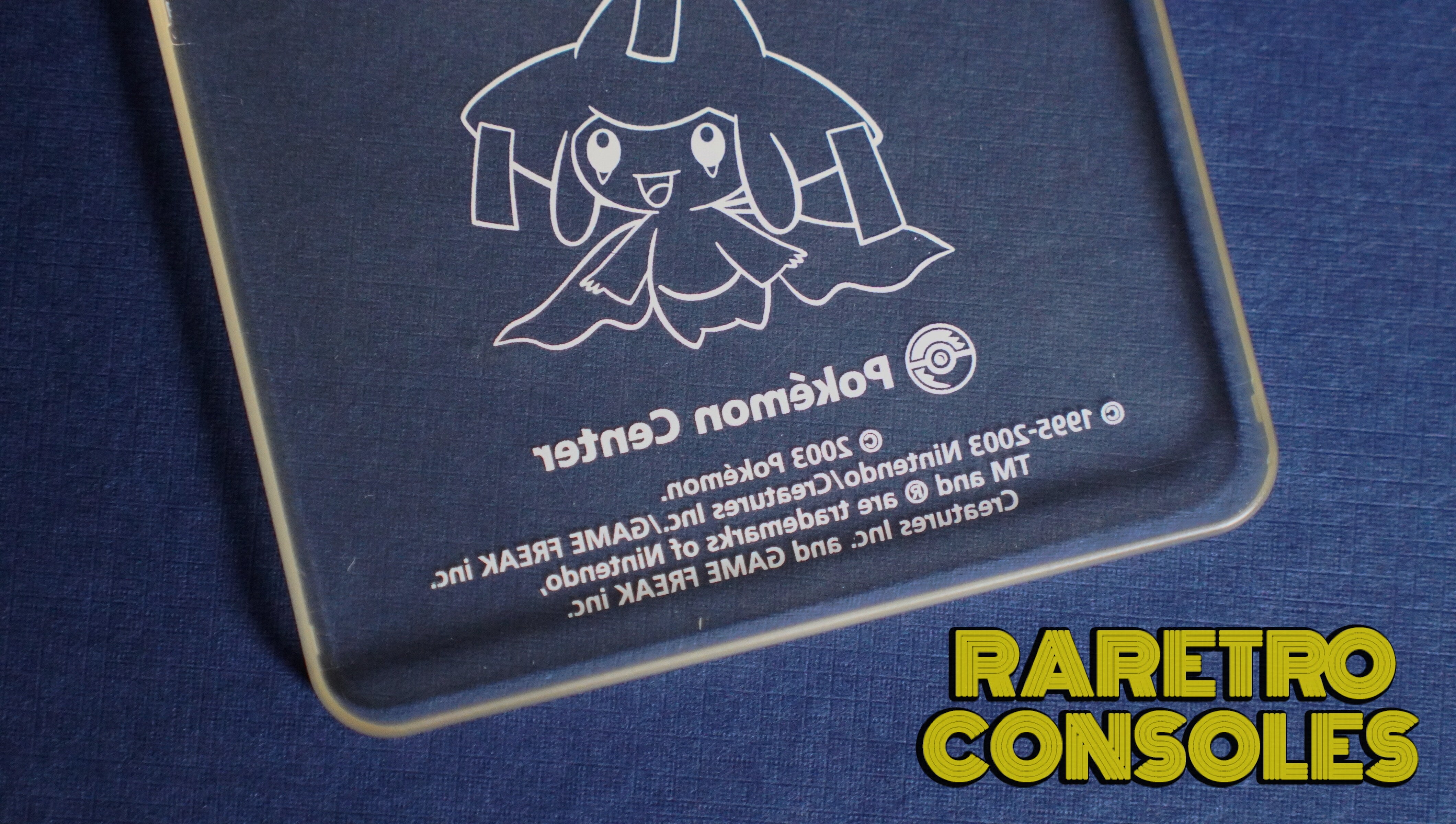 Jirachi Pokémon Center GBA SP Shell Cover – 2003 Limited Edition