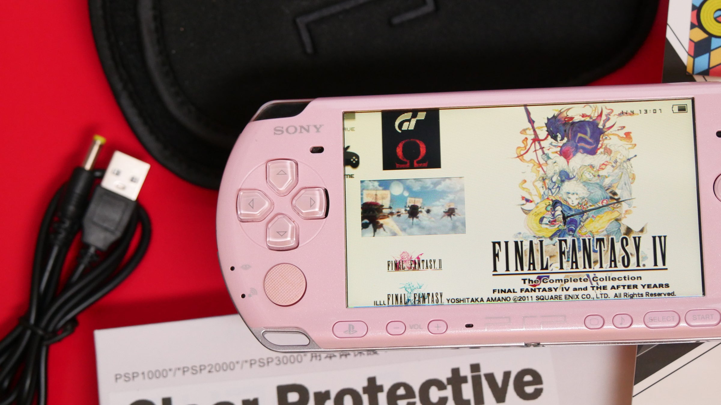 Sony PlayStation Portable PSP 3000 Blossom Pink Slim
