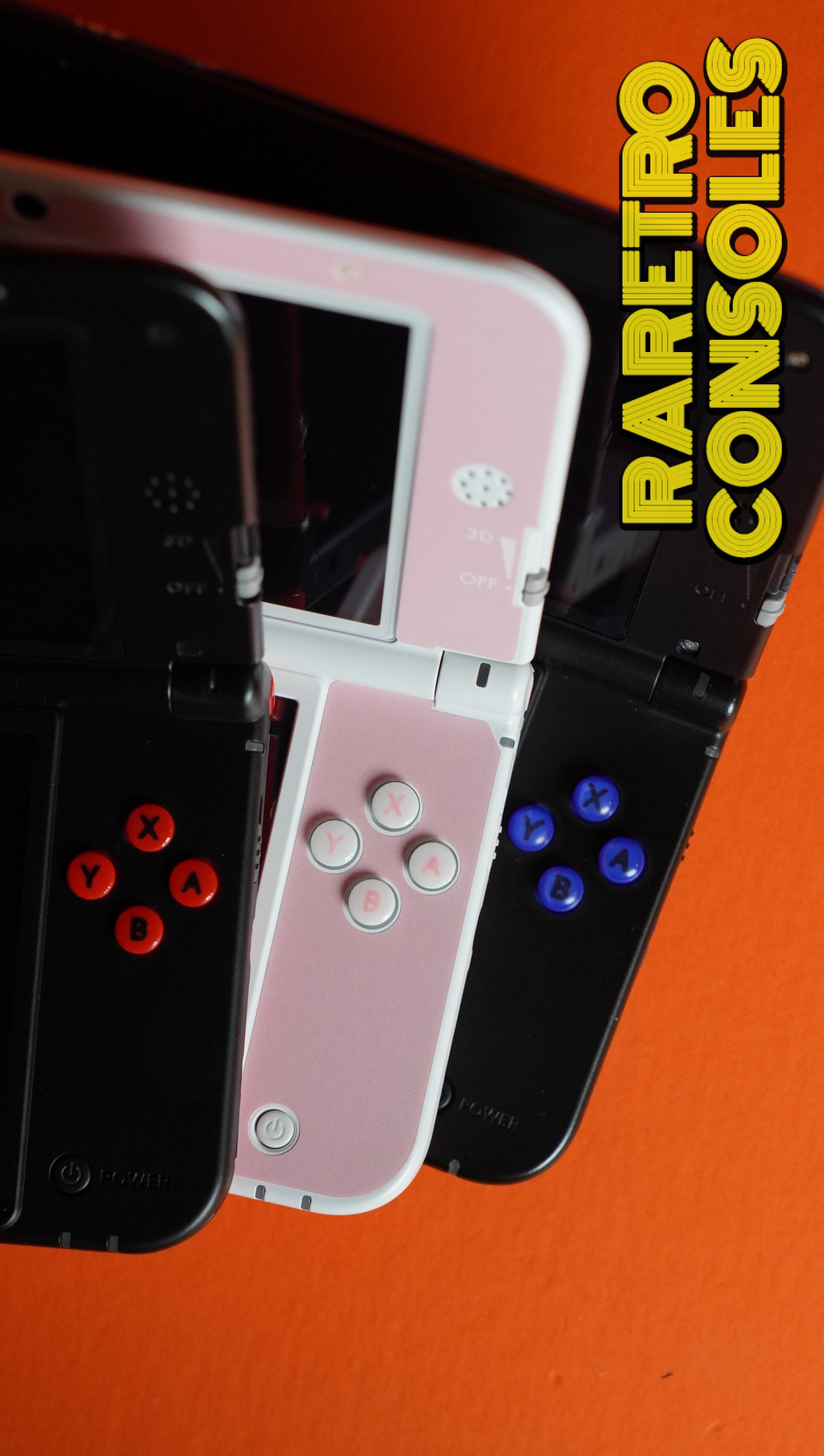 Custom Nintendo 3DS XL Buttons – Premium Replacement ABXY & D-Pad Sets ...