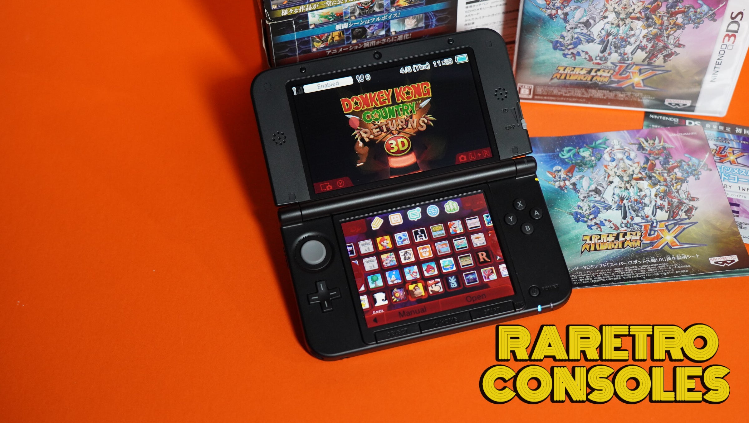 Nintendo 3DS XL Super Robot Wars UX with Box | Raretro Consoles