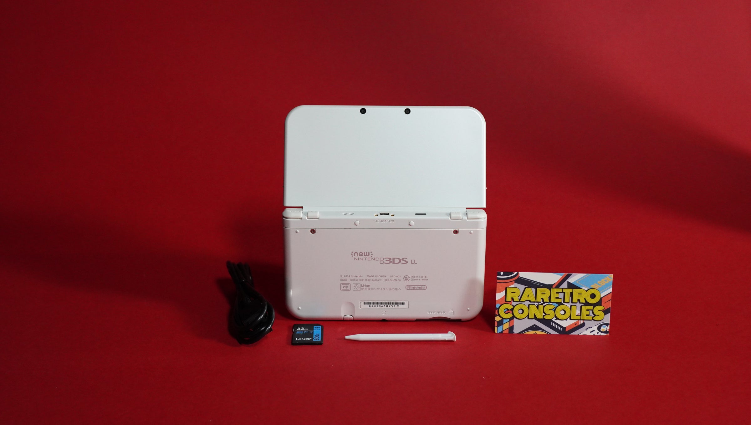 Dual IPS New Nintendo 3DS XL in Pearl White | Raretro Consoles