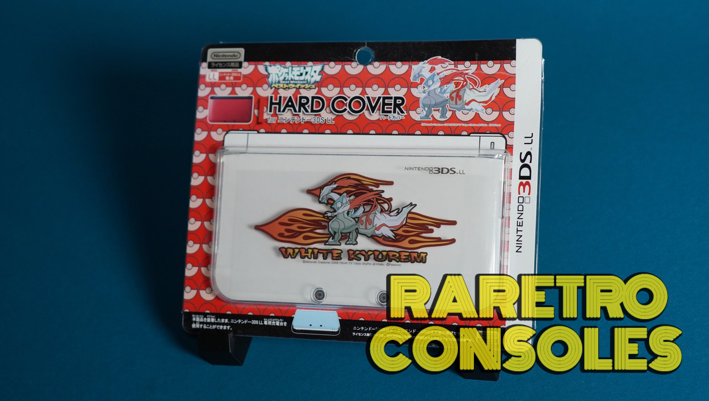 Pokemon White Kyurem Edition Nintendo 3DS XL Hard Cover | Raretro