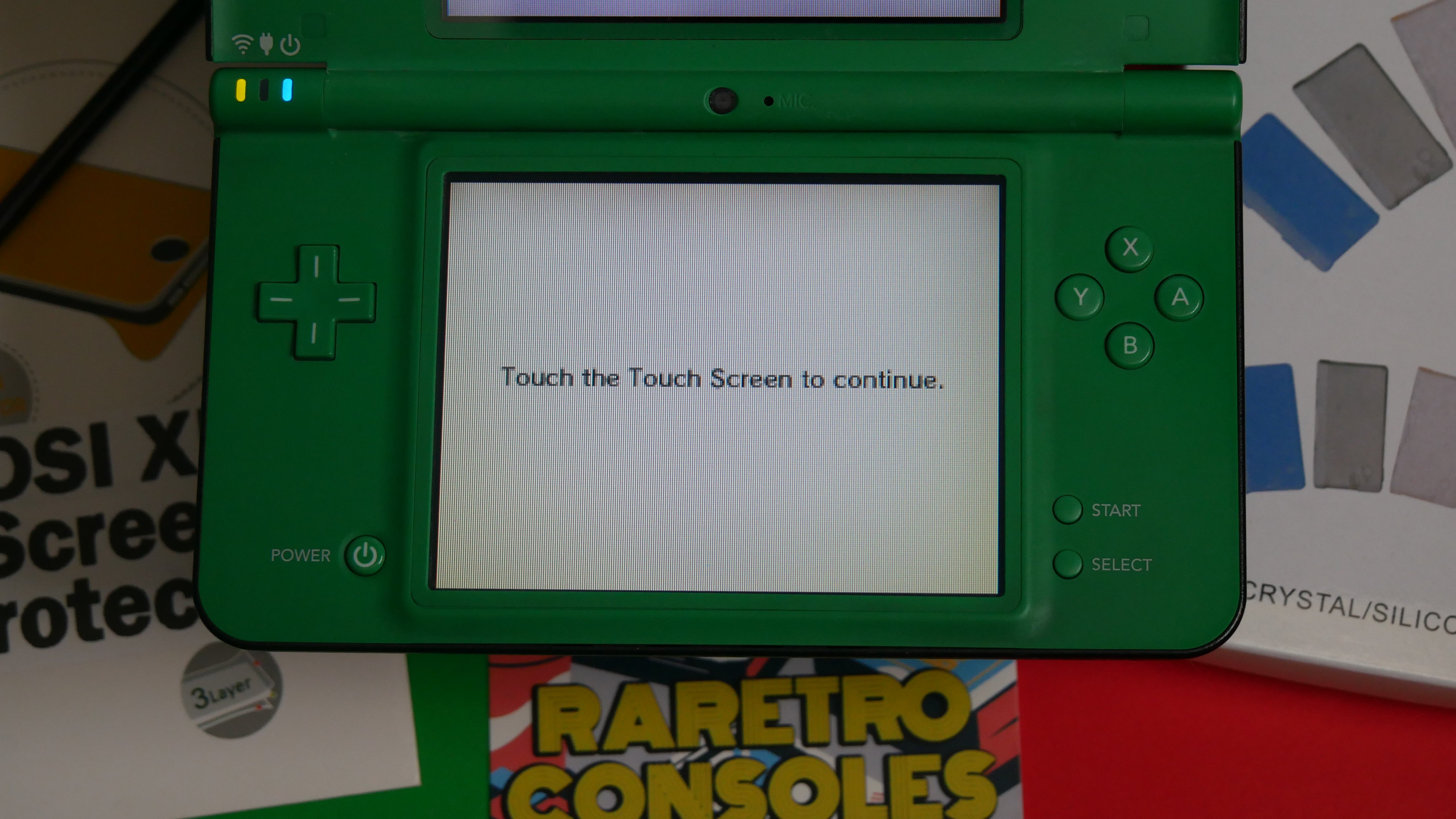 Launch Day Green Nintendo DSi XL With Box | Raretro Consoles