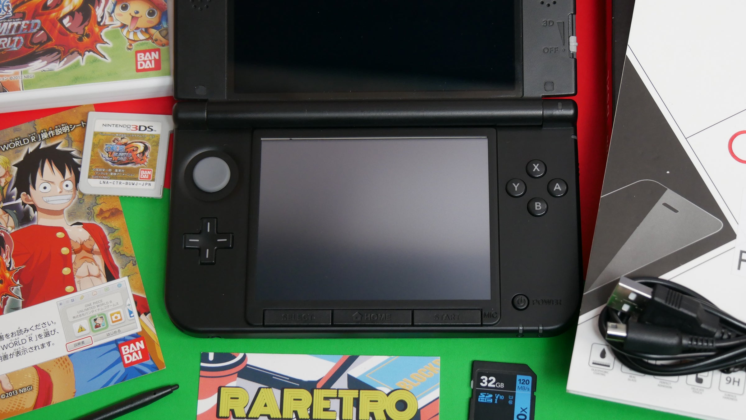 Nintendo 3DS XL One Piece Unlimited World Adventure Luffy