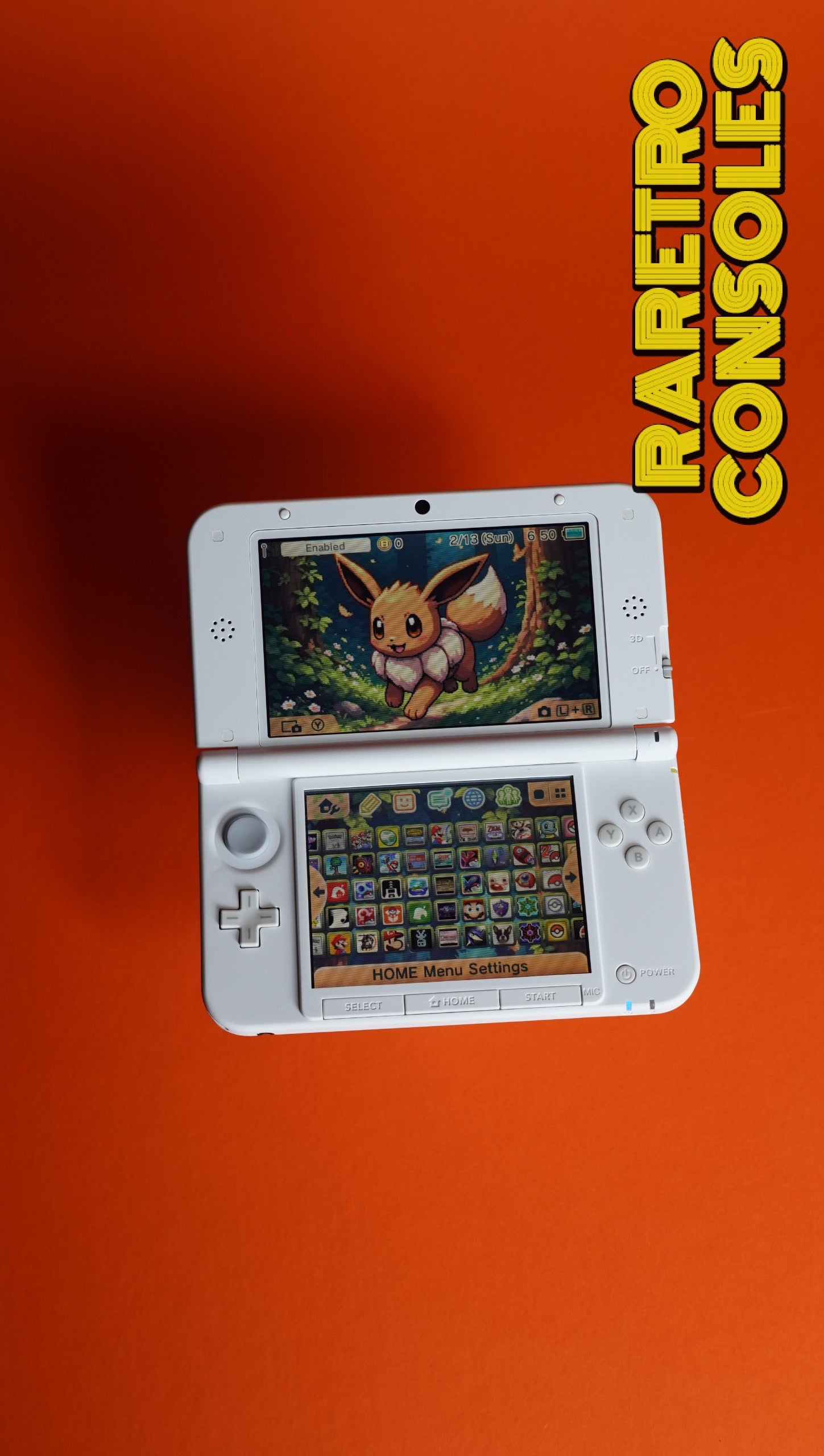 Pokemon Center Eevee Nintendo 3DS XL | Raretro Consoles