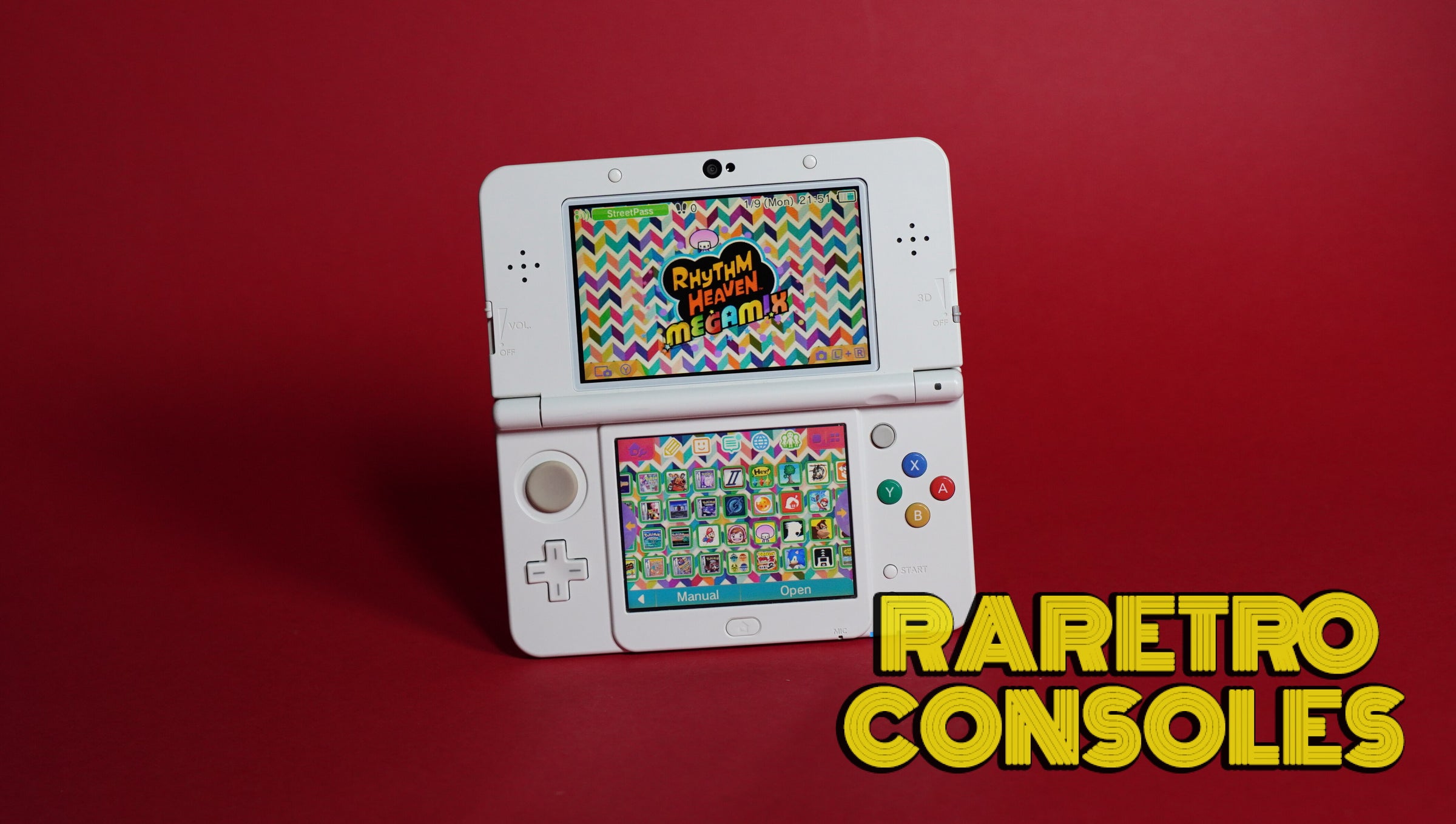 New Nintendo 3DS with No. 060 Splatoon Plates | Raretro Consoles