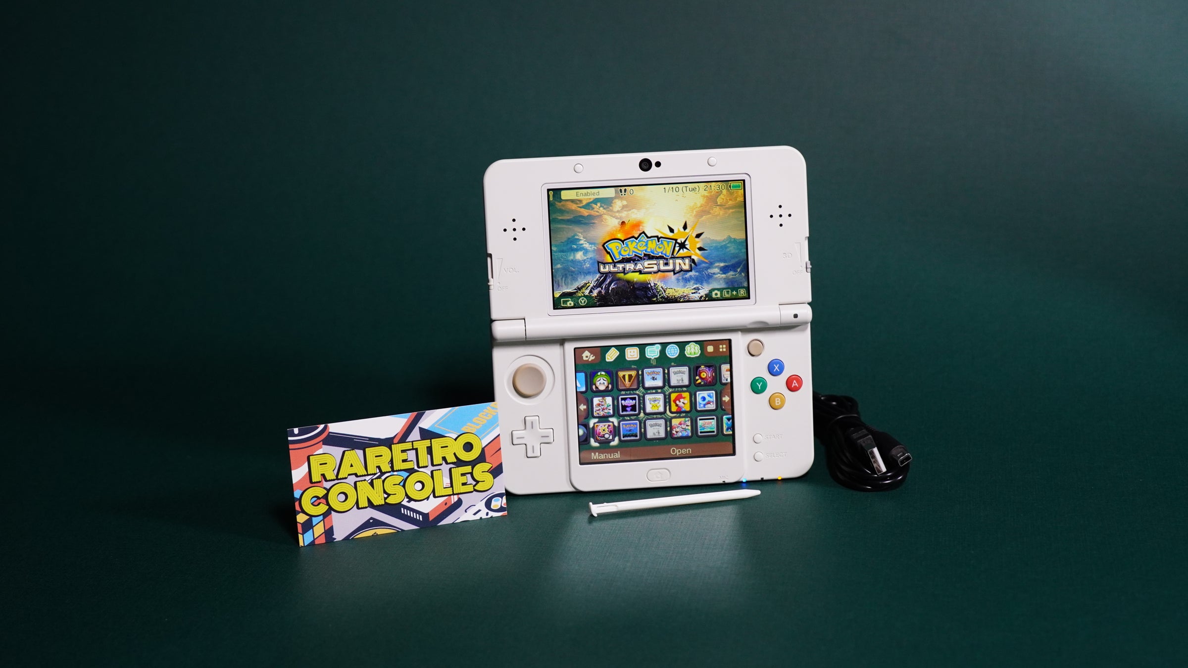 New Nintendo 3DS with Custom Legend of Zelda Plates | Raretro Consoles