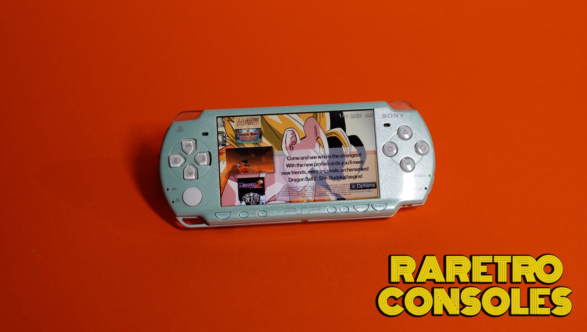 Sony PSP 2000 Launch Edition Mint Green | Raretro Consoles