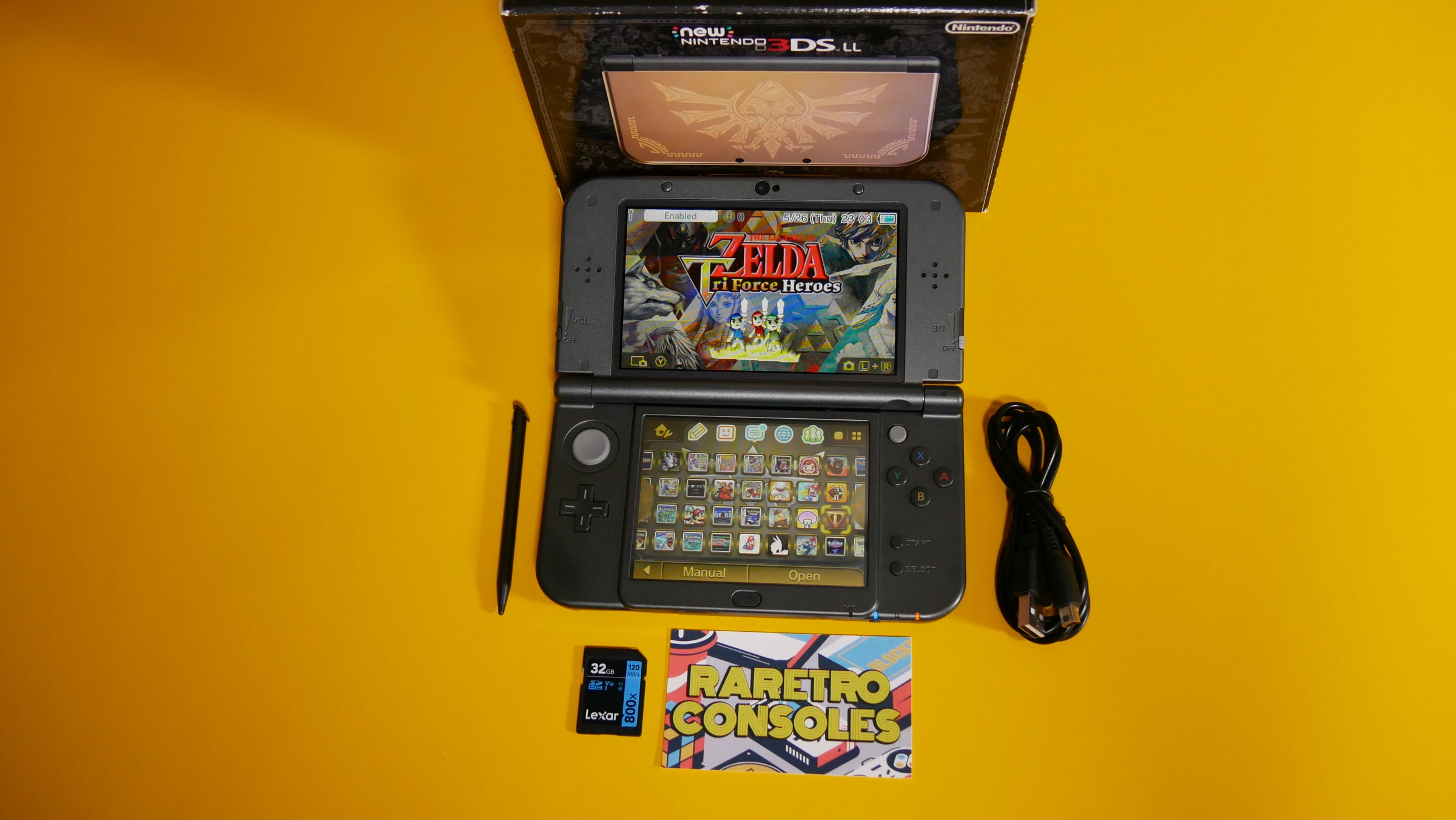 Dual IPS New Nintendo 3DS XL The Legend of Zelda Hyrule