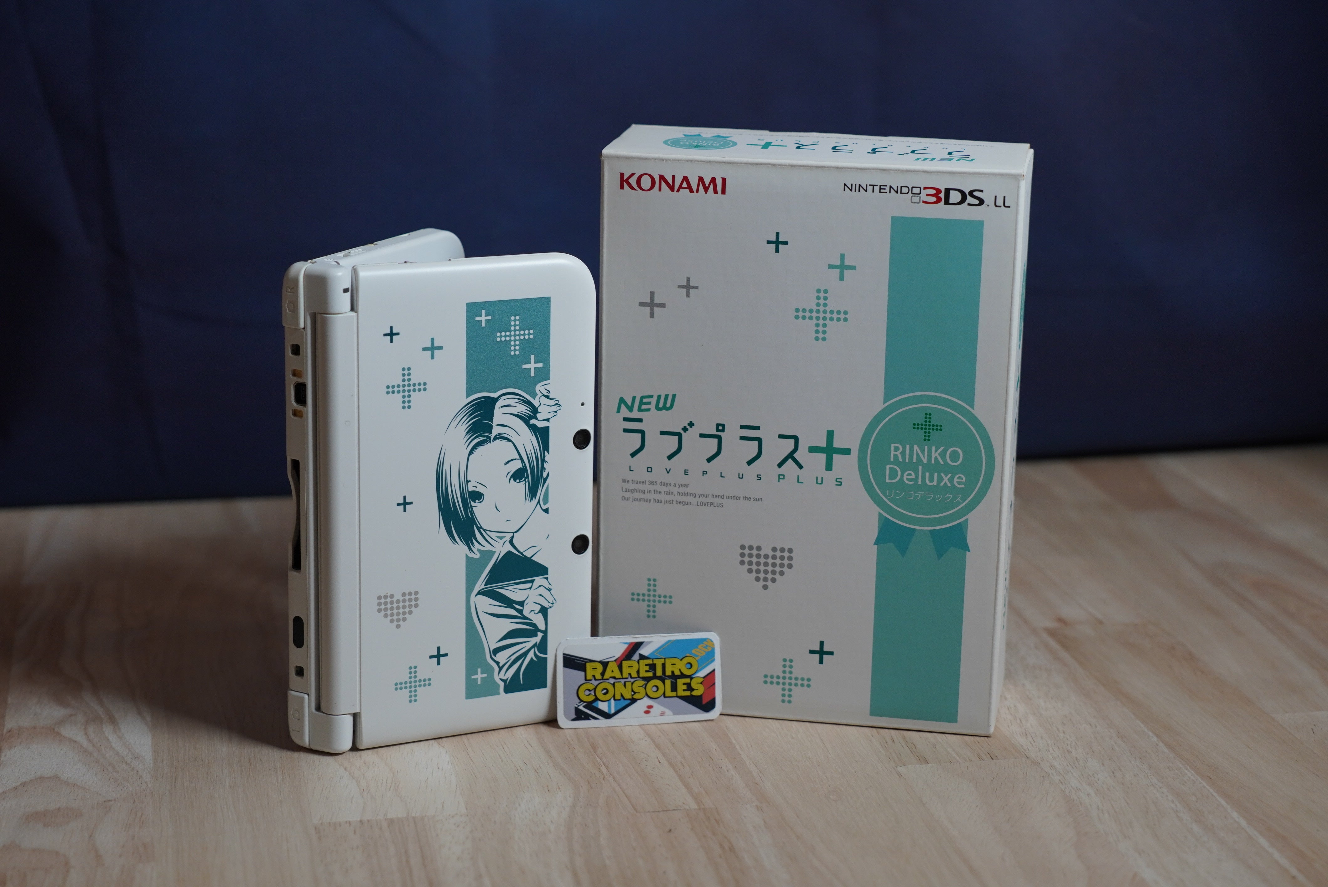 Nintendo 3DS XL New Love Plus+ Rinko Deluxe Console W/ Box