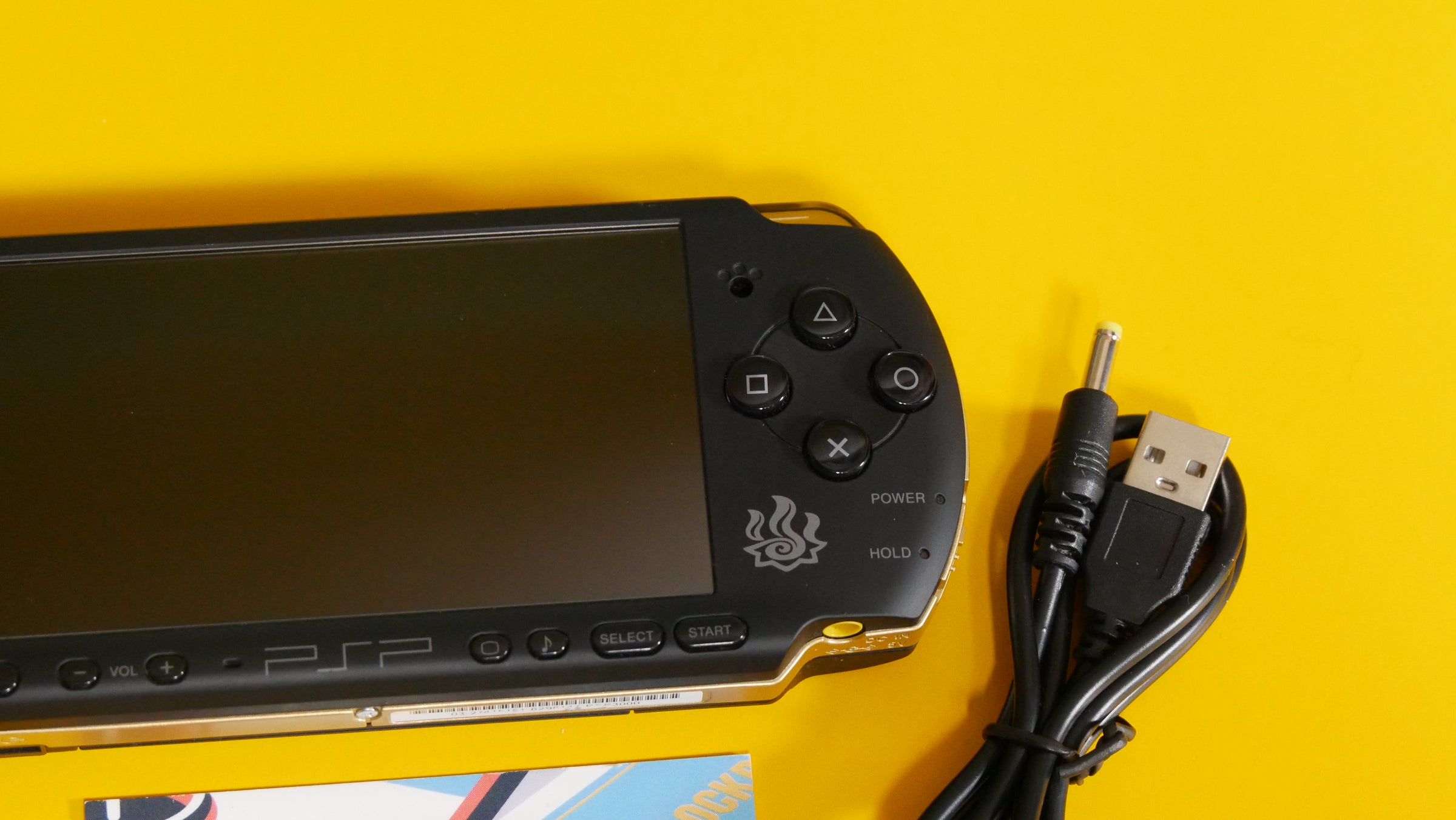 PSP 3000 Monster Hunter 3 Matte Black Japanese Limited