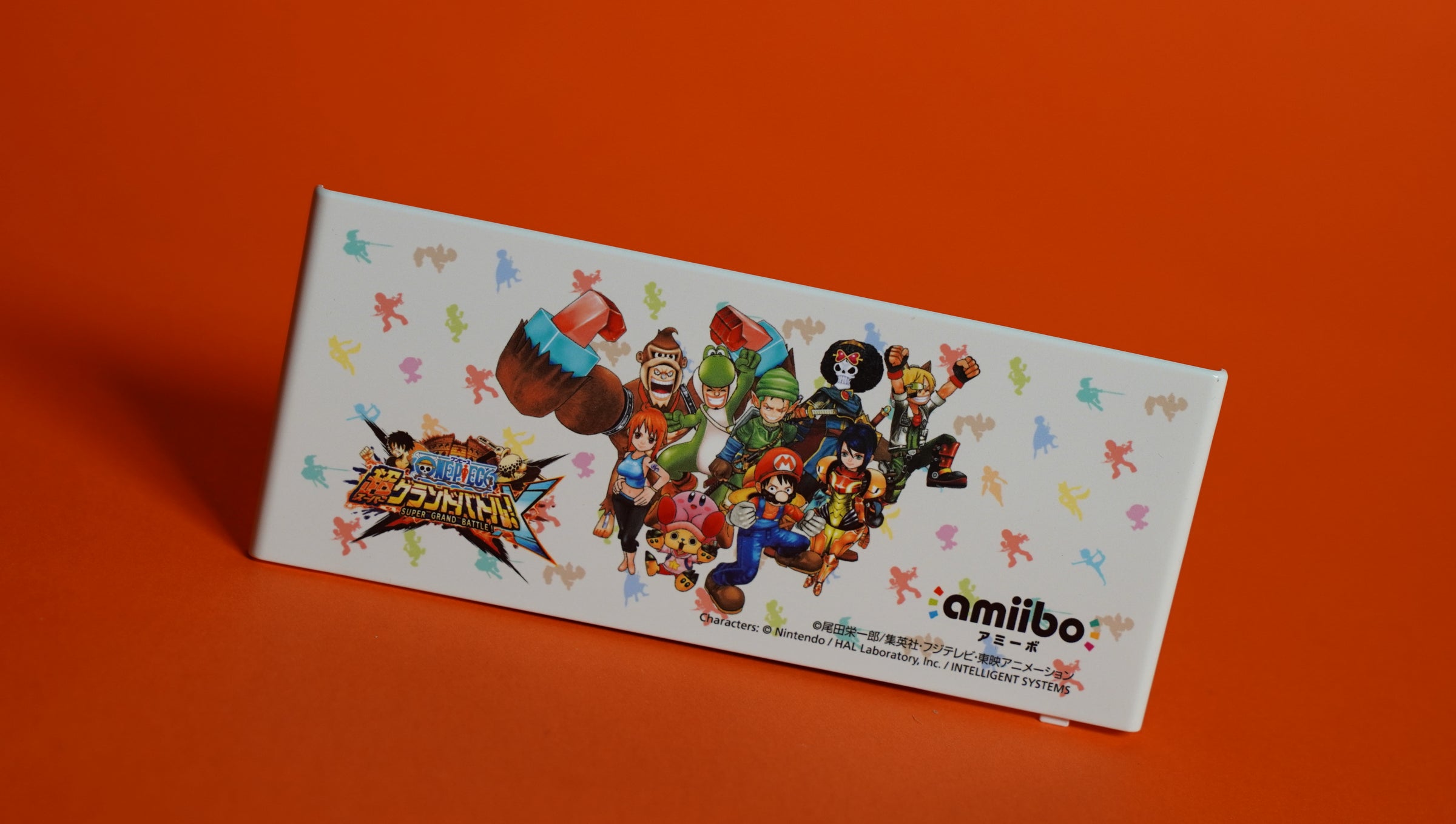 Shonen Jump Super Mario X One Piece Super Grand battle X Amiibo