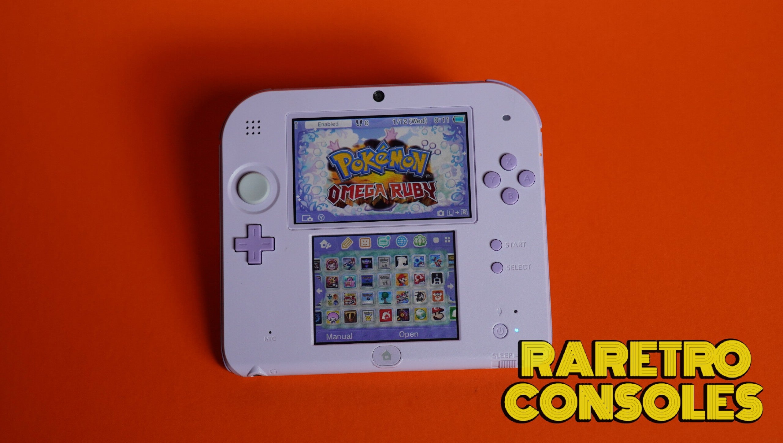 Lavender Nintendo 2DS - Purple Japanese Exclusive | Raretro Consoles