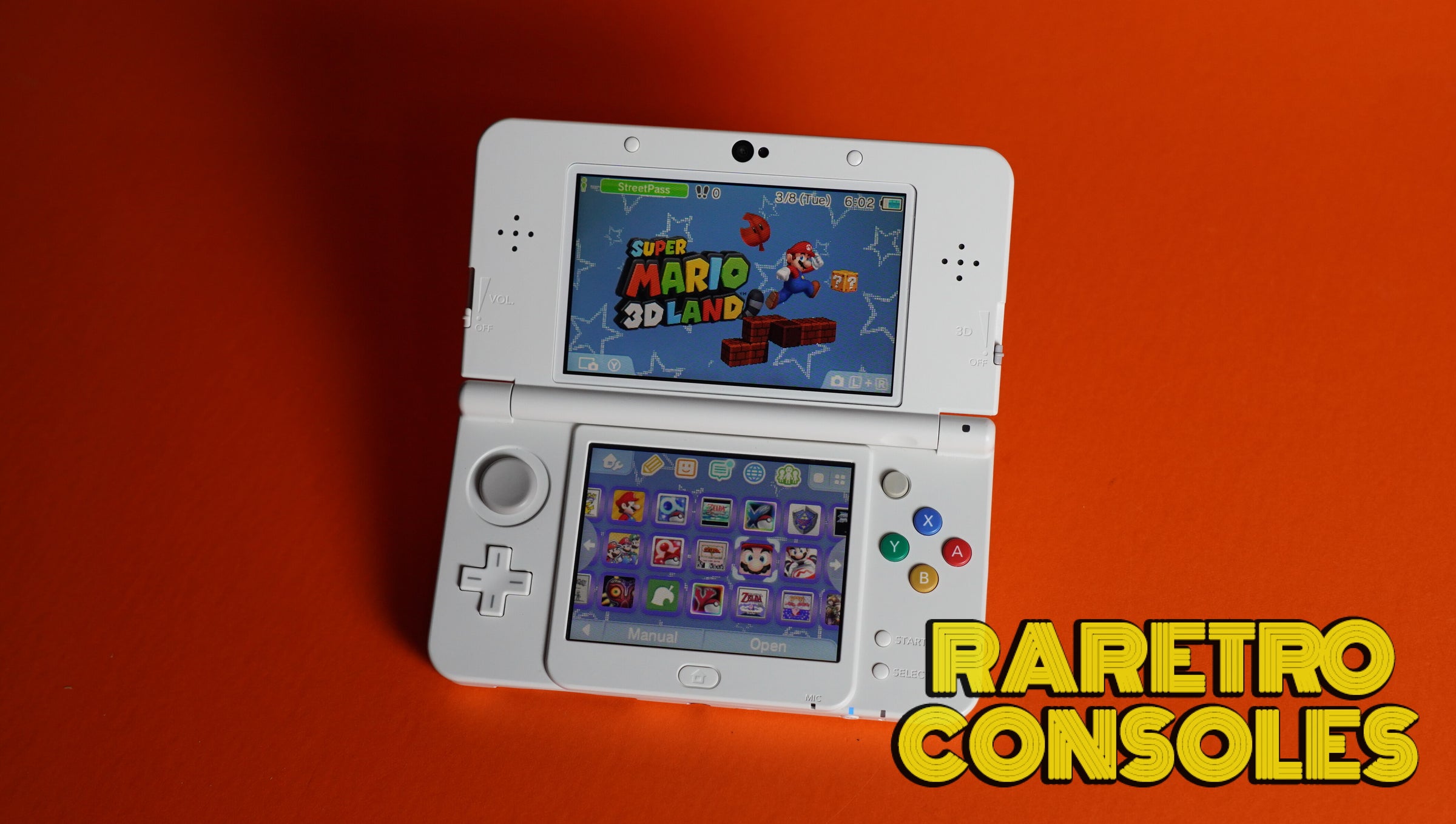 New Nintendo 3DS with Magic Castle 2 Plates | Raretro Consoles