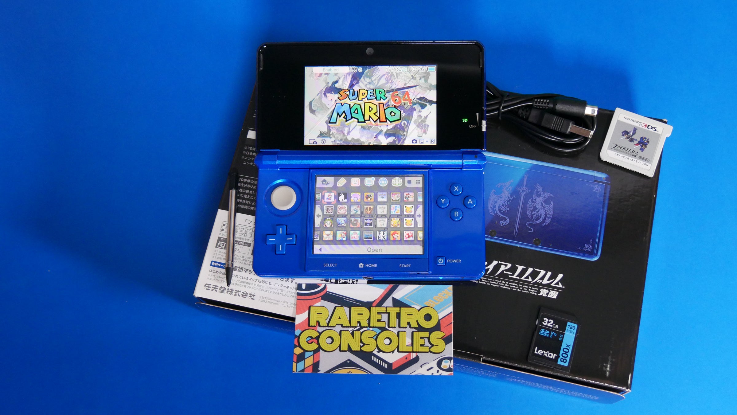 New 3DS LL XL Pearl White Japan Nintendo Console region