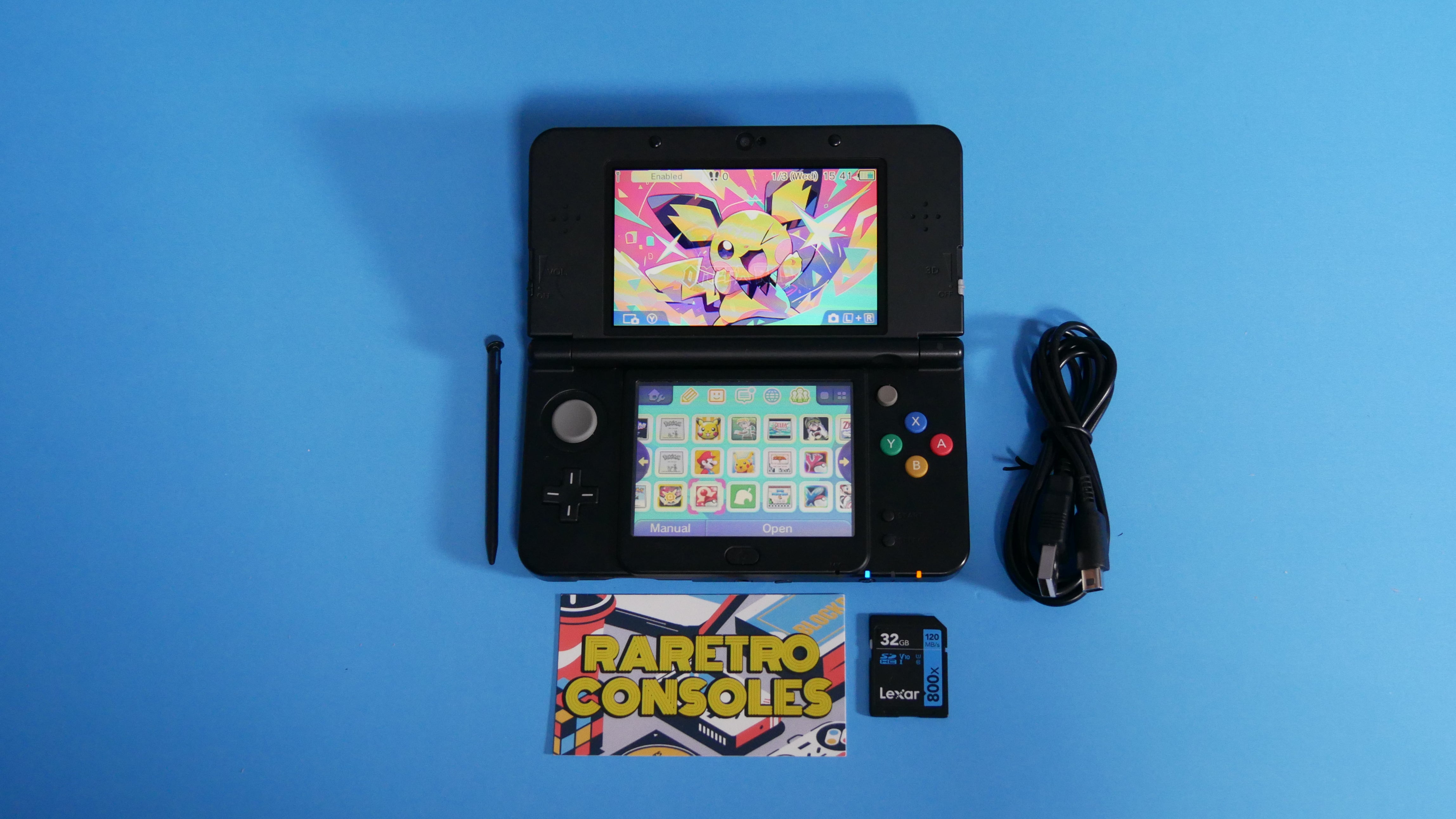 New Nintendo 3DS with No. 053 Boo Clouds Plates | Raretro