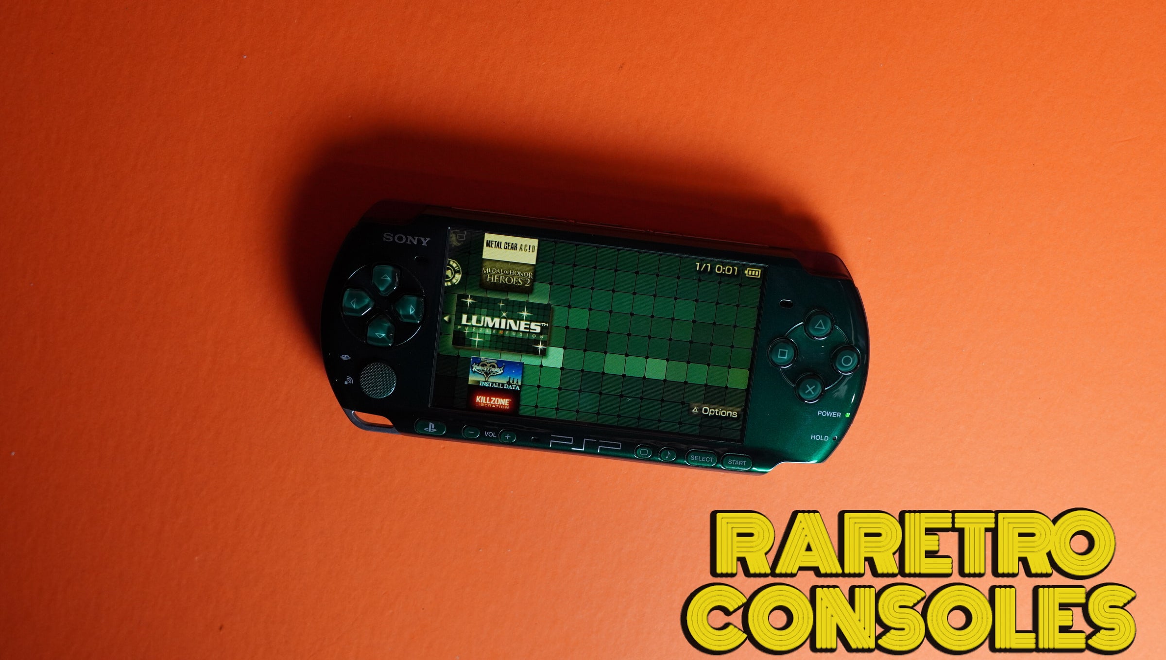 Sony PlayStation PSP 3000 Spirited Green | Raretro Consoles