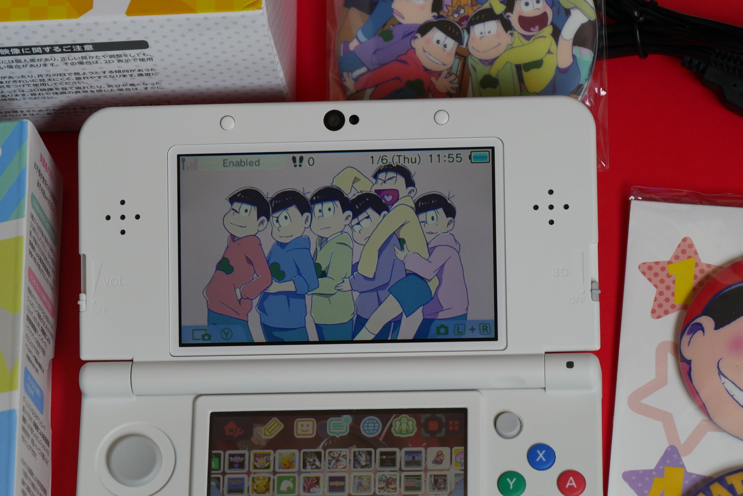 New Nintendo 3DS Osomatsu San Limited Edition - Brand new in box
