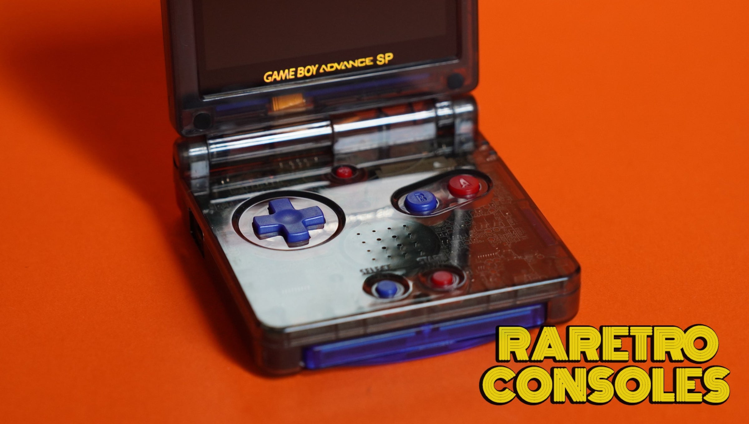 Riftbreaker Garchomp Game Boy Advance SP with Backlit IPS Screen