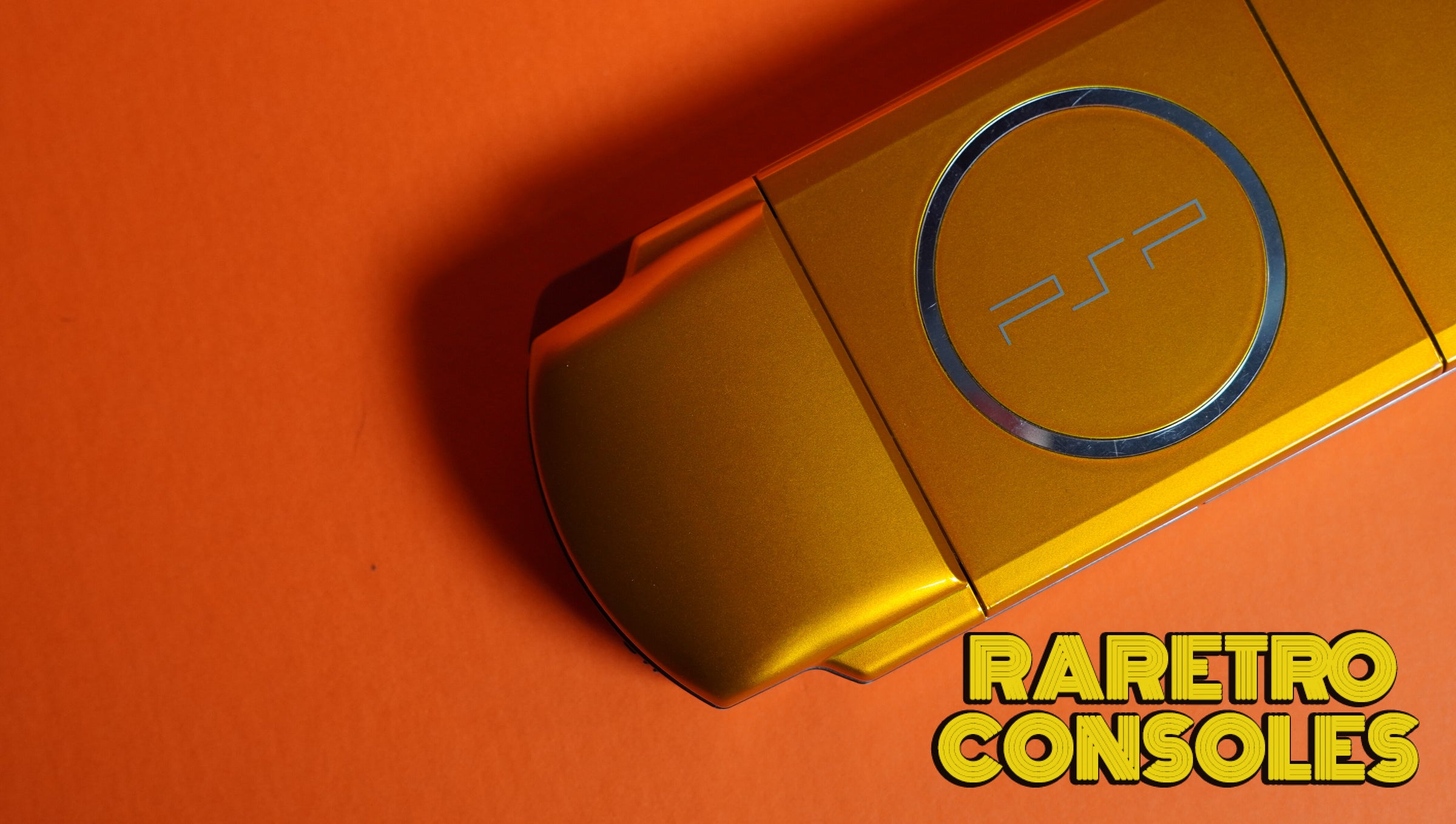 Yellow Sony Playstation Portable PSP 3000 | Raretro Consoles