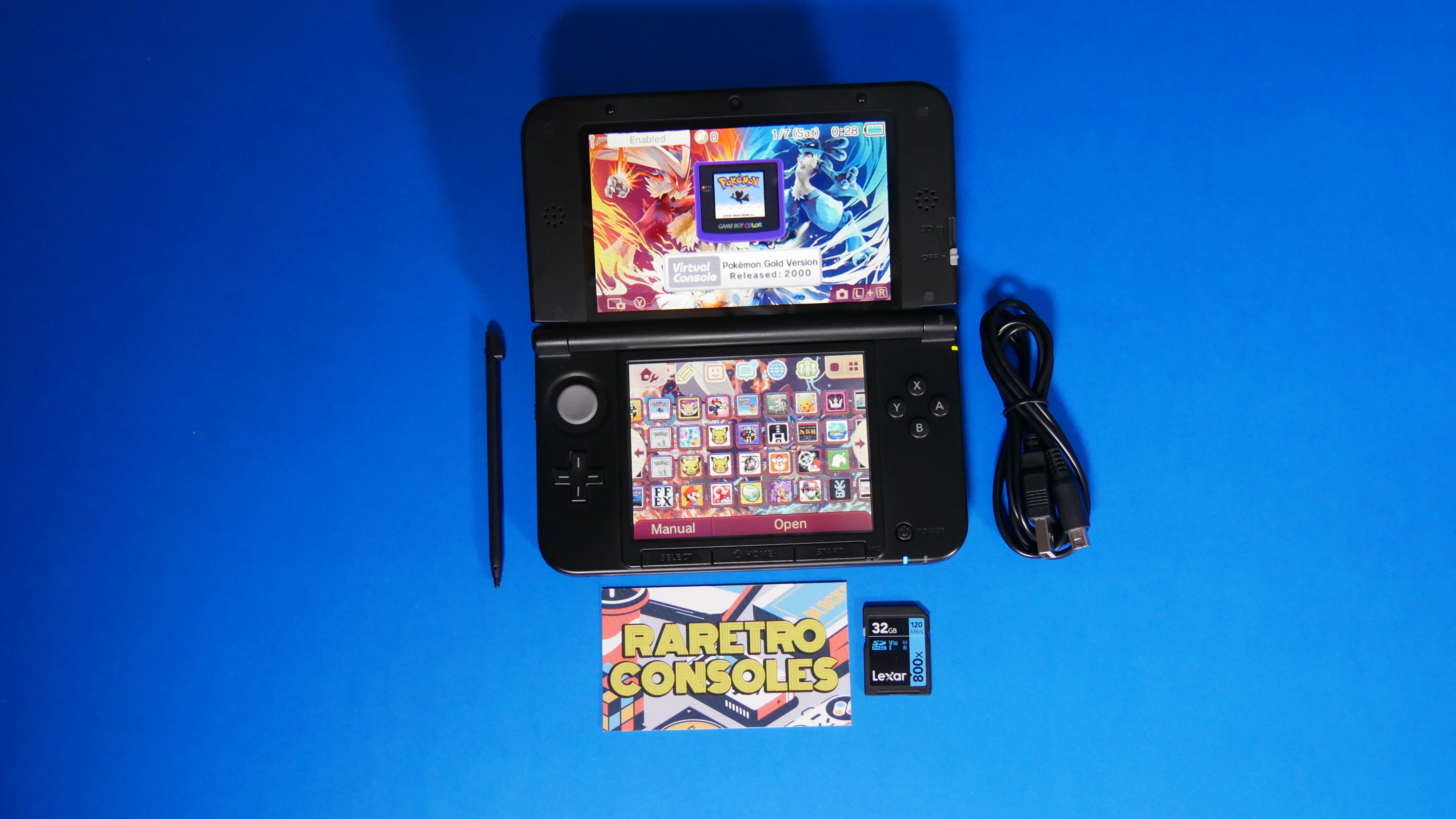 Nintendo 3DS XL LL Pokemon Premium Gold Console Japanese
