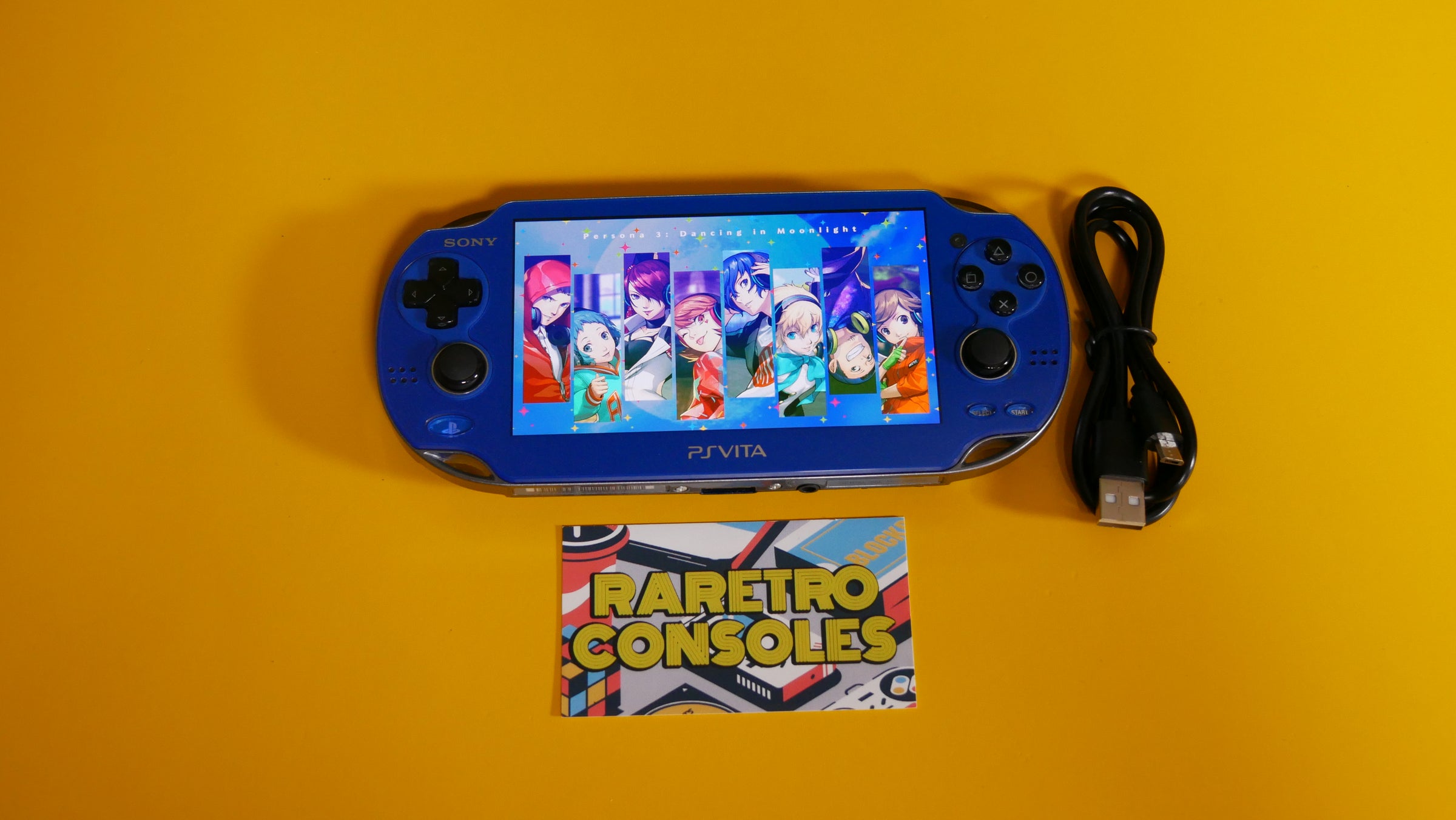 Cosmic Blue Sony PlayStation Vita OLED 1000 | Raretro Consoles
