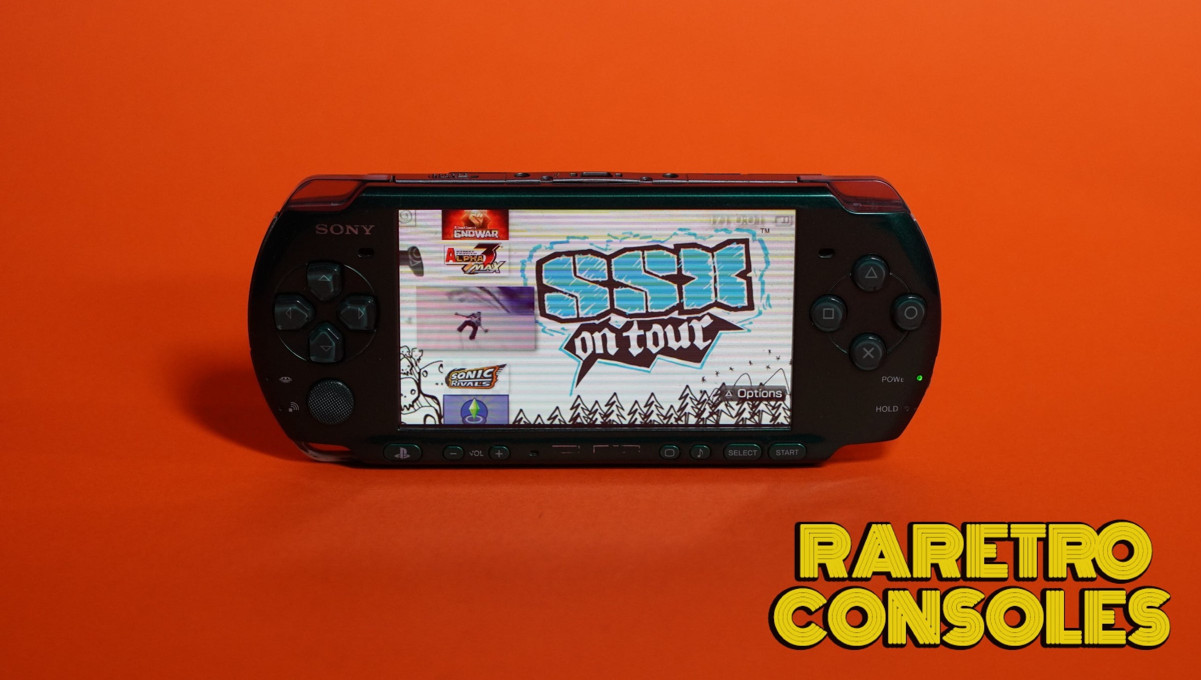 Spirited Green Sony PlayStation PSP 3000 | Raretro Consoles