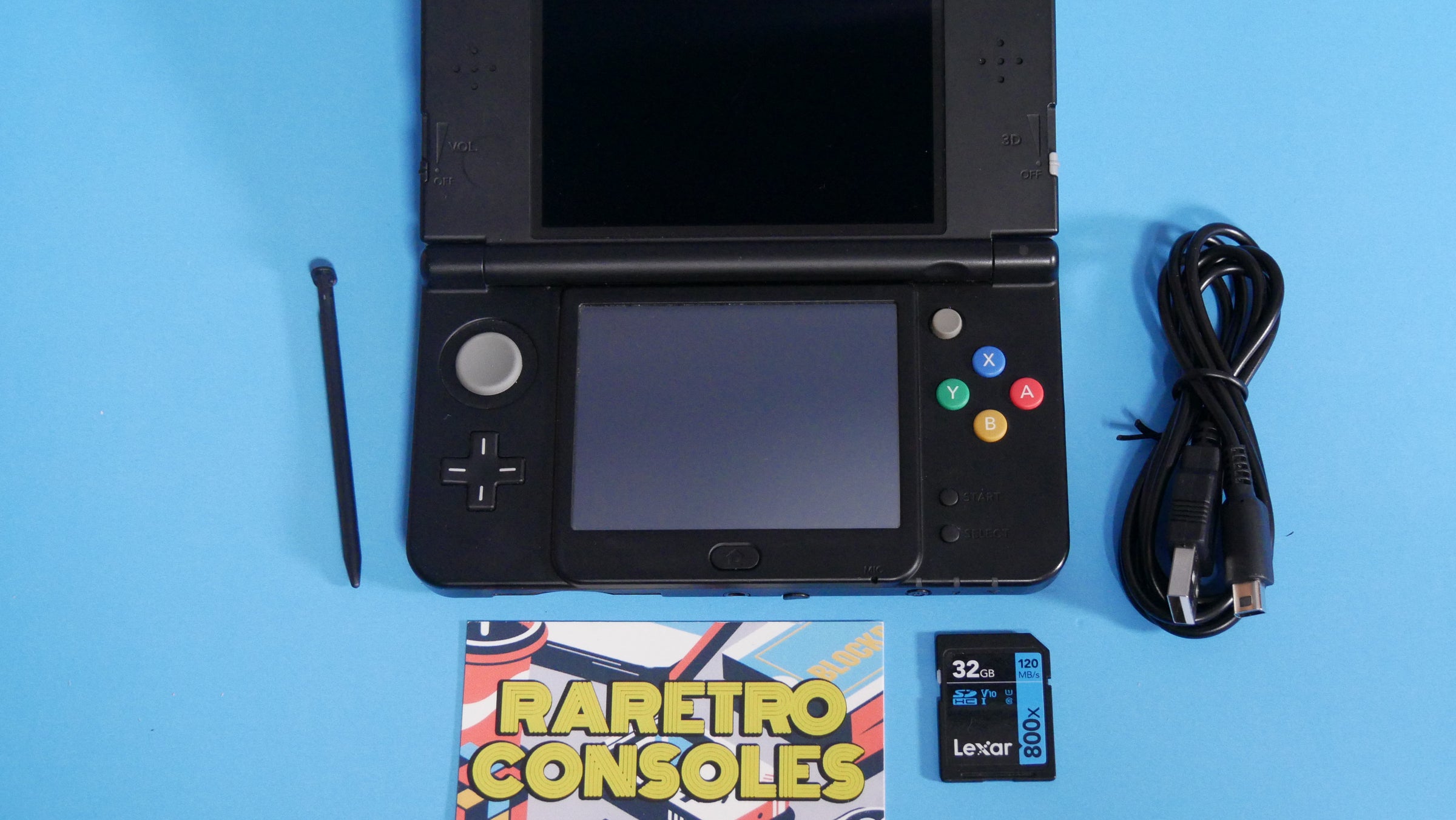 New Nintendo 3DS with No. 053 Boo Clouds Plates | Raretro