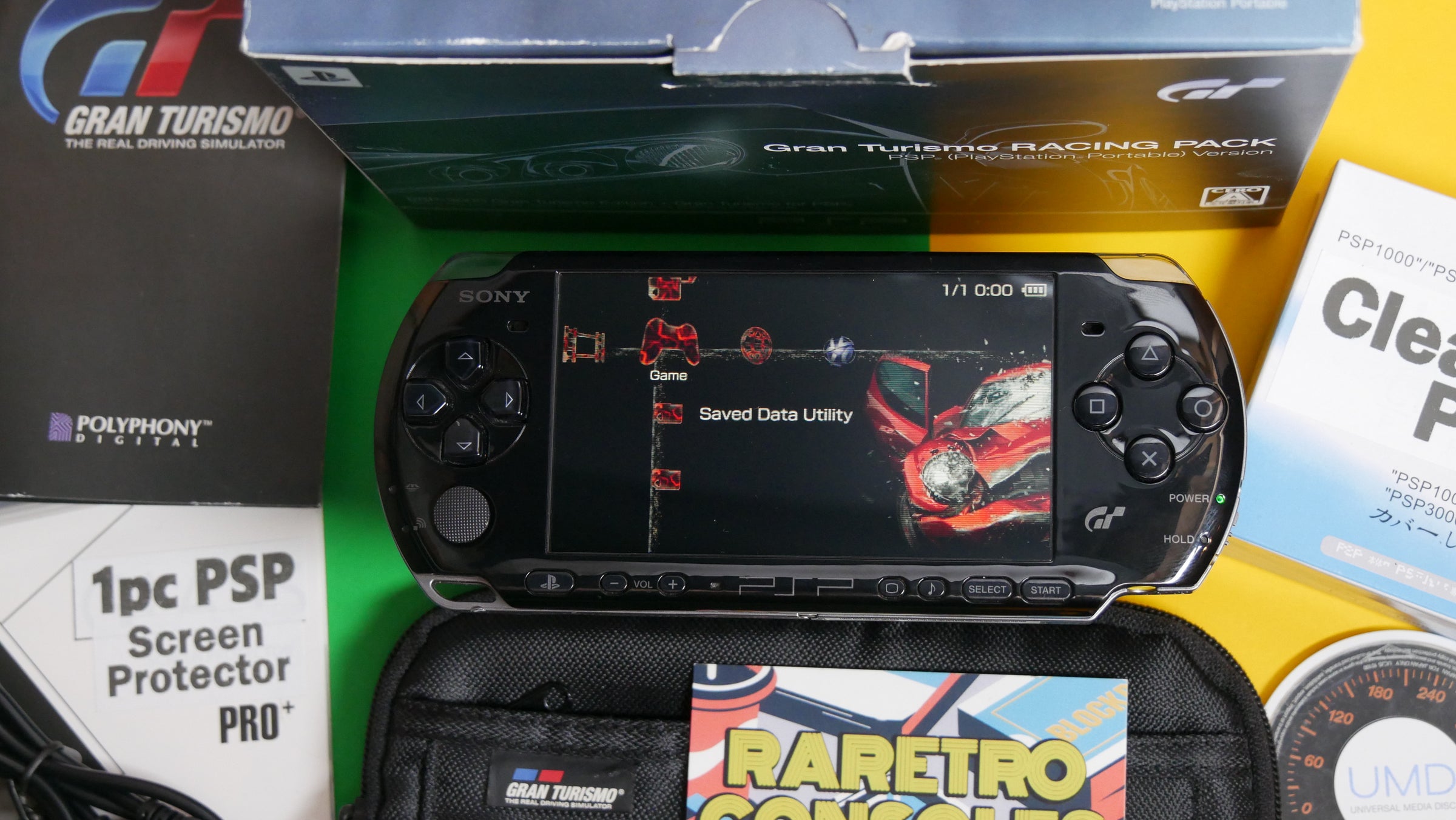 Sony PSP 3000 Limited Edition Gran Turismo Racing Pack with Sony PSP 3000 Limited Edition Gran Turismo Racing Pack with