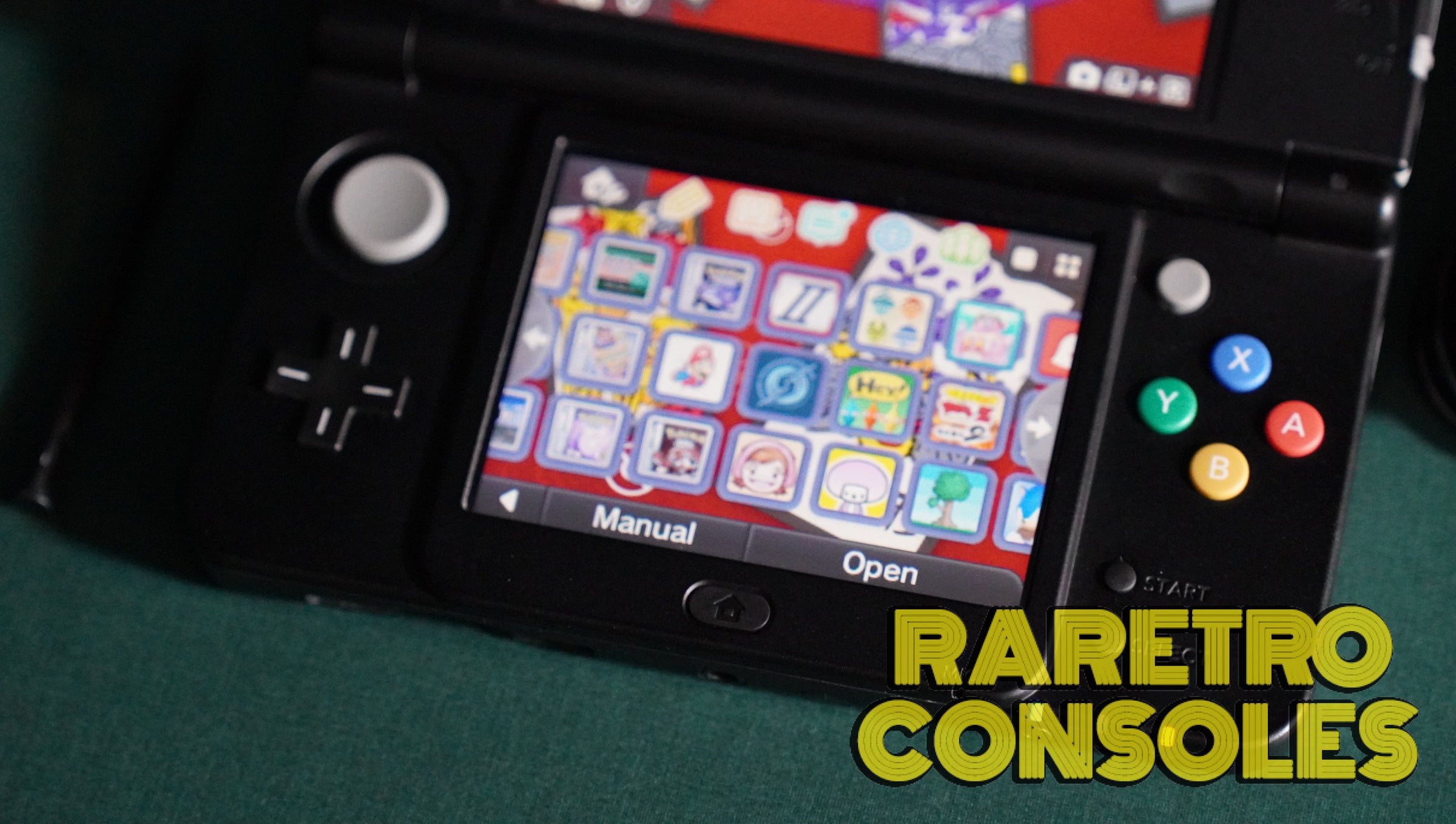 New Nintendo 3DS with Custom Hanafuda Piranha Plant and Boo Plates