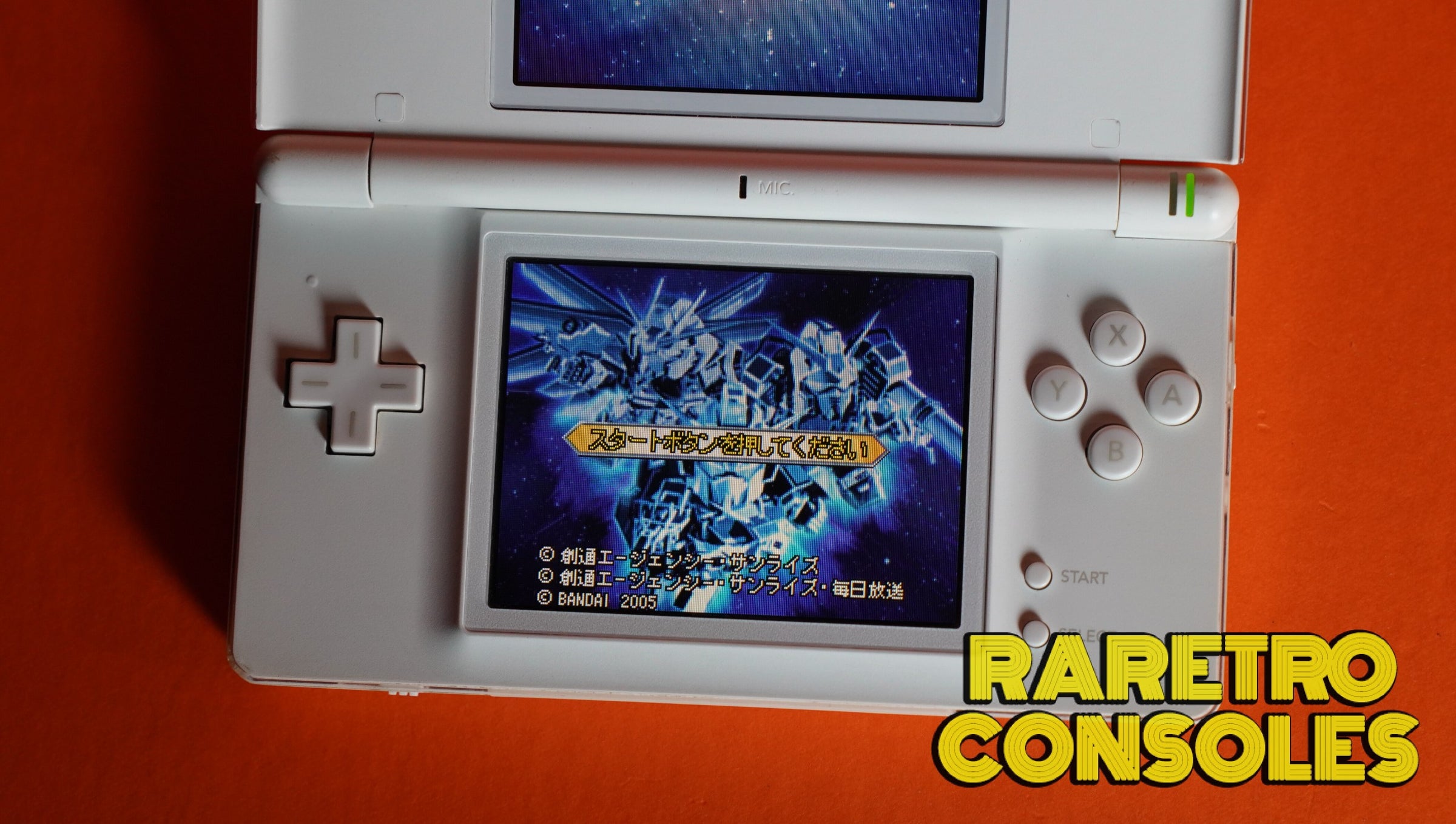 Nintendo DS Lite RX-93v Gundam Limited Edition | Raretro Consoles