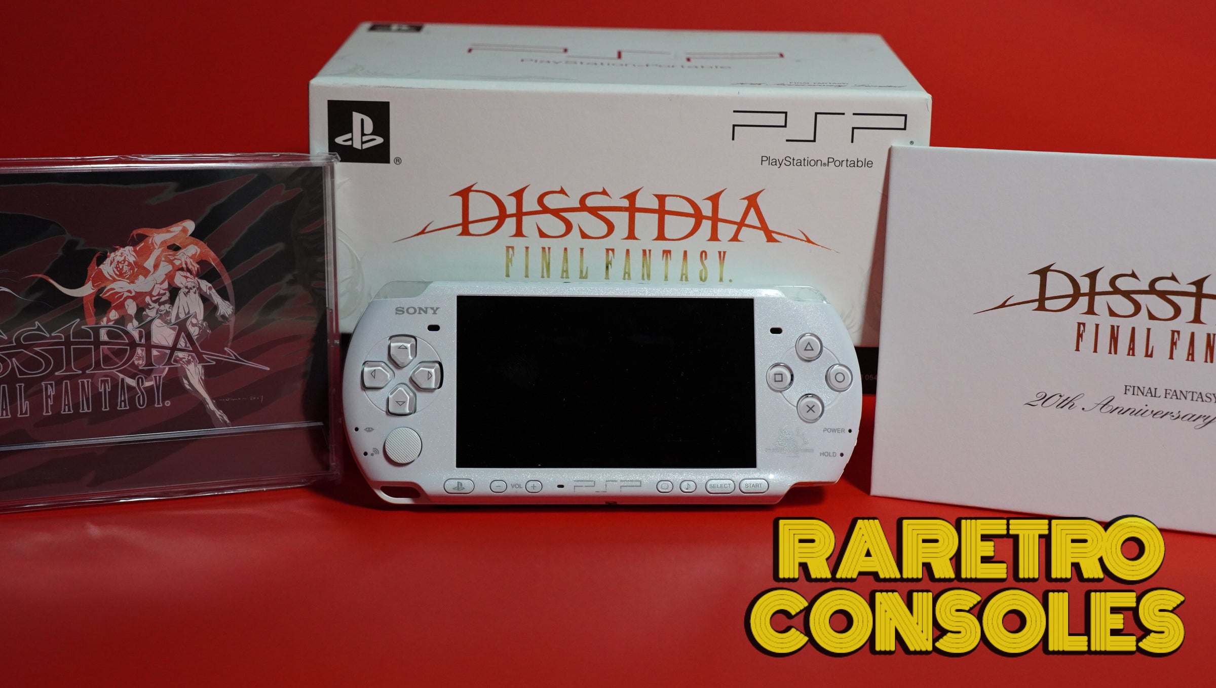Sony PSP 3000 Final Fantasy Dissidia 20th Anniversary