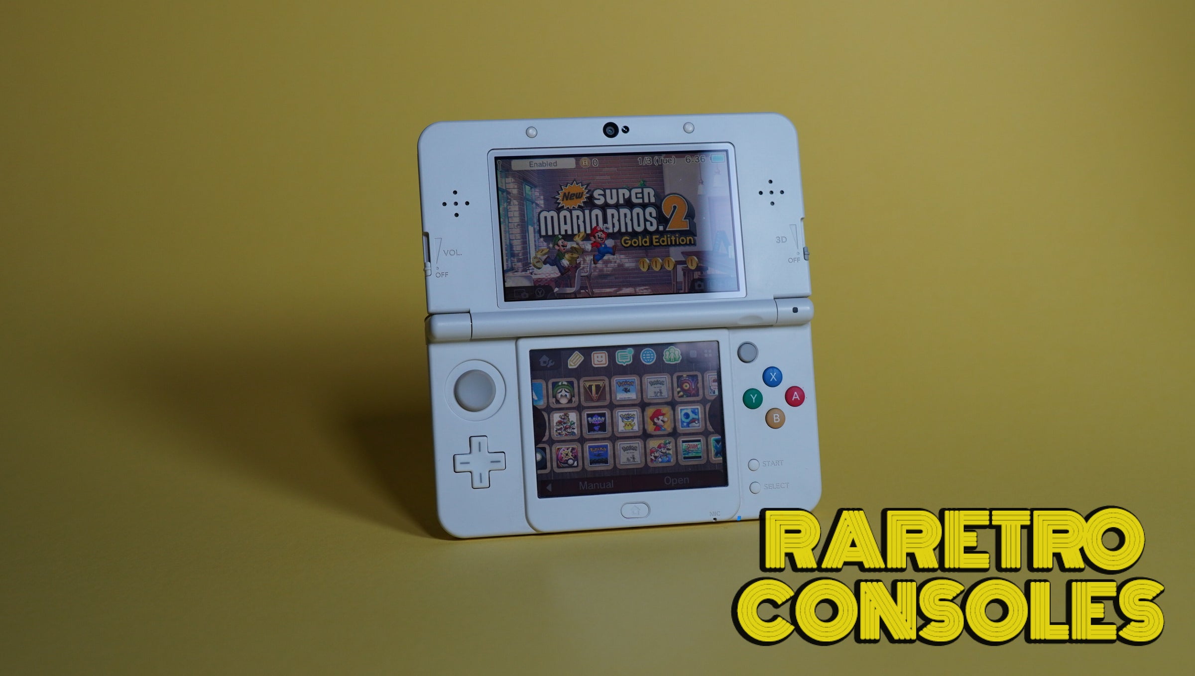 New Nintendo 3DS With No. 075 Mickey Mouse Comic Plates | Raretro