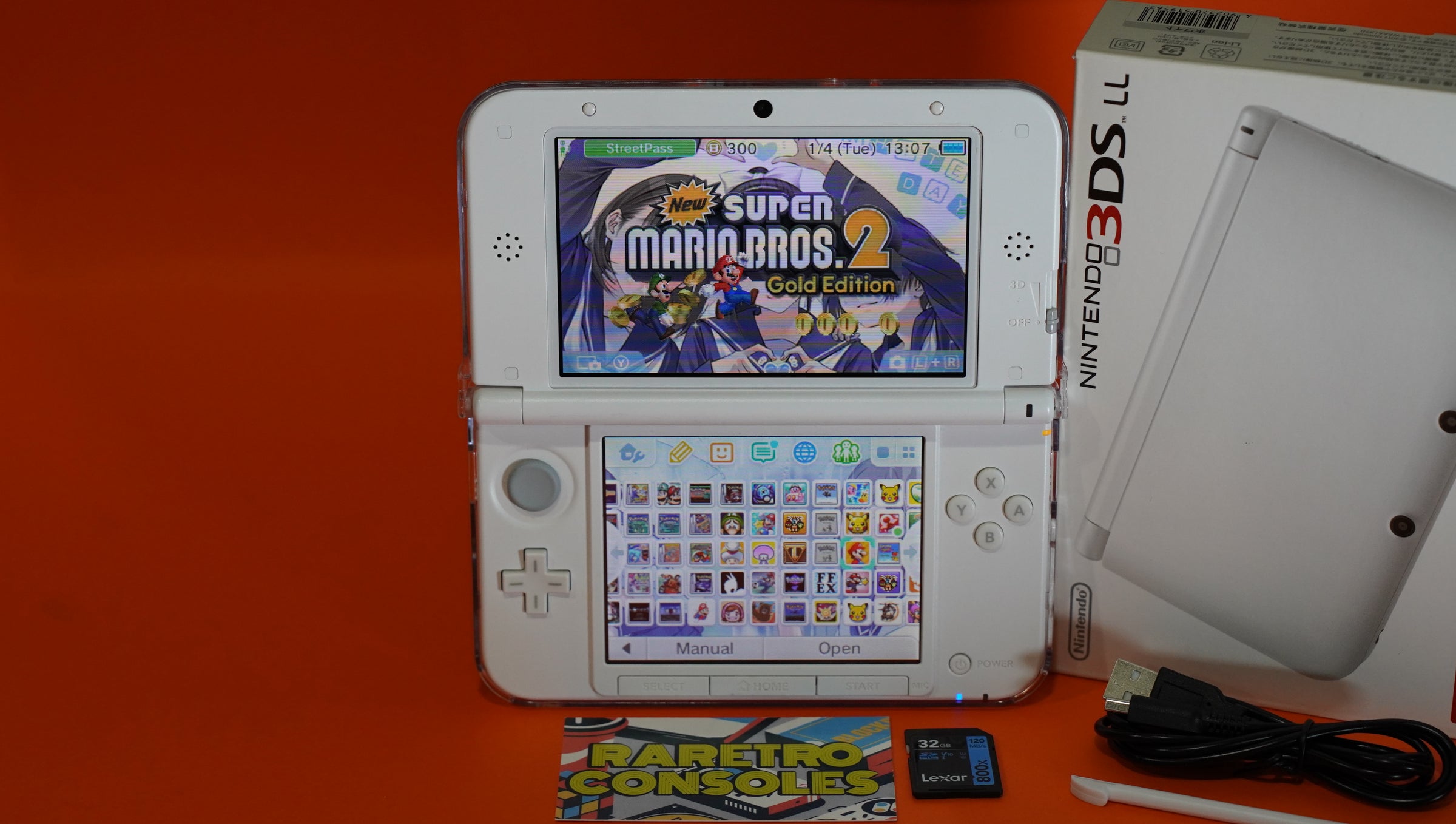 7-188 Newニンテンドー3DS ホワイト 箱付き Amazon.com: New Nintendo 3DS LL Pearl White (Japanese Imported
