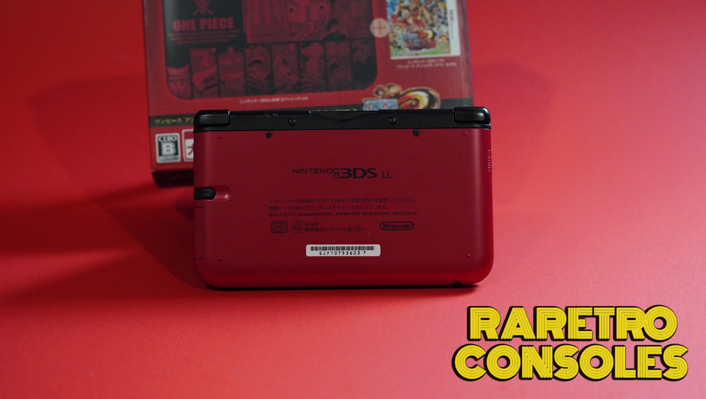 NINTENDO 3DS LL ONEPIECE Nintendo 3DS XL One Piece Unlimited World